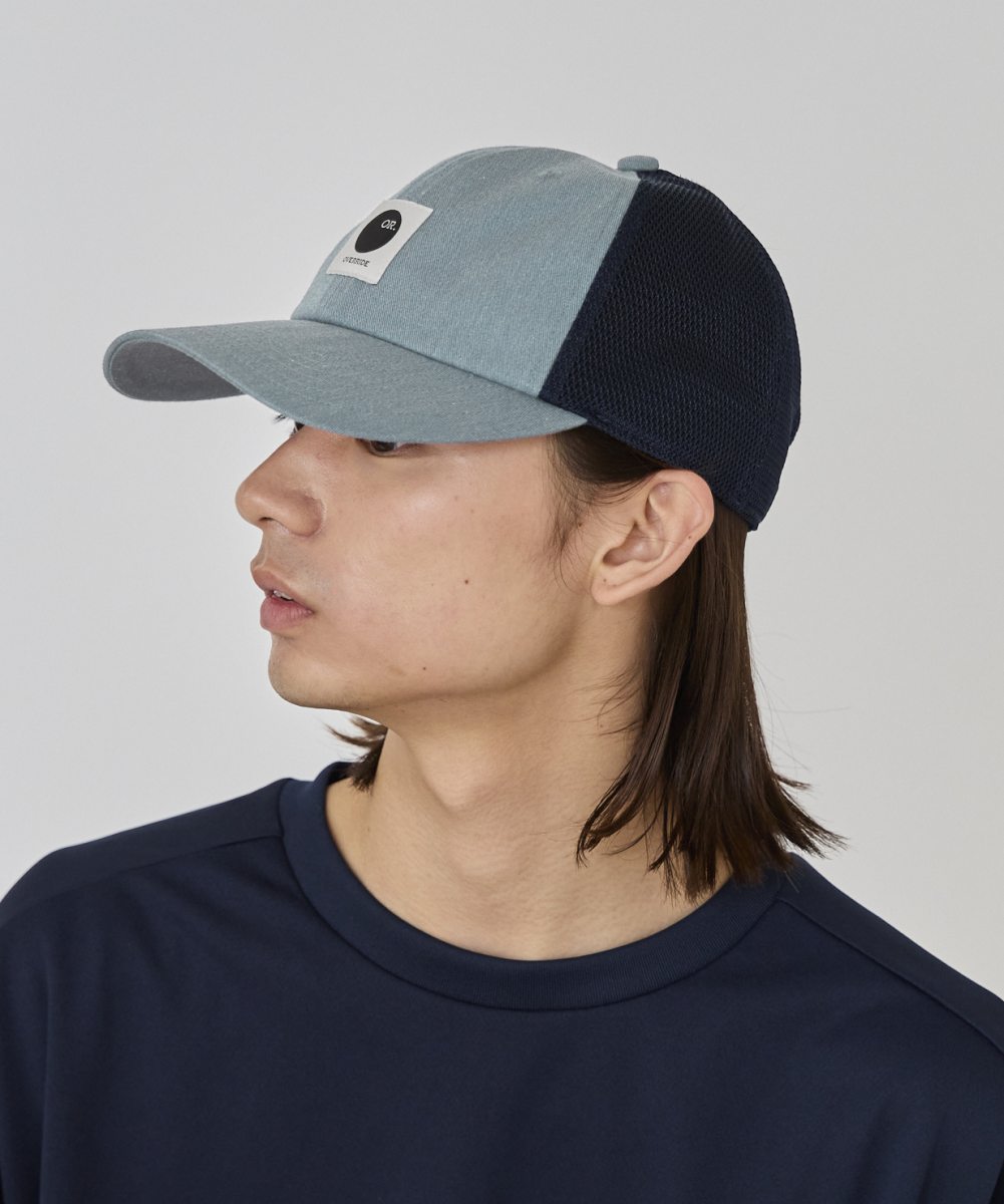 OVERRIDE T/C TWILL 6P MESH CAP