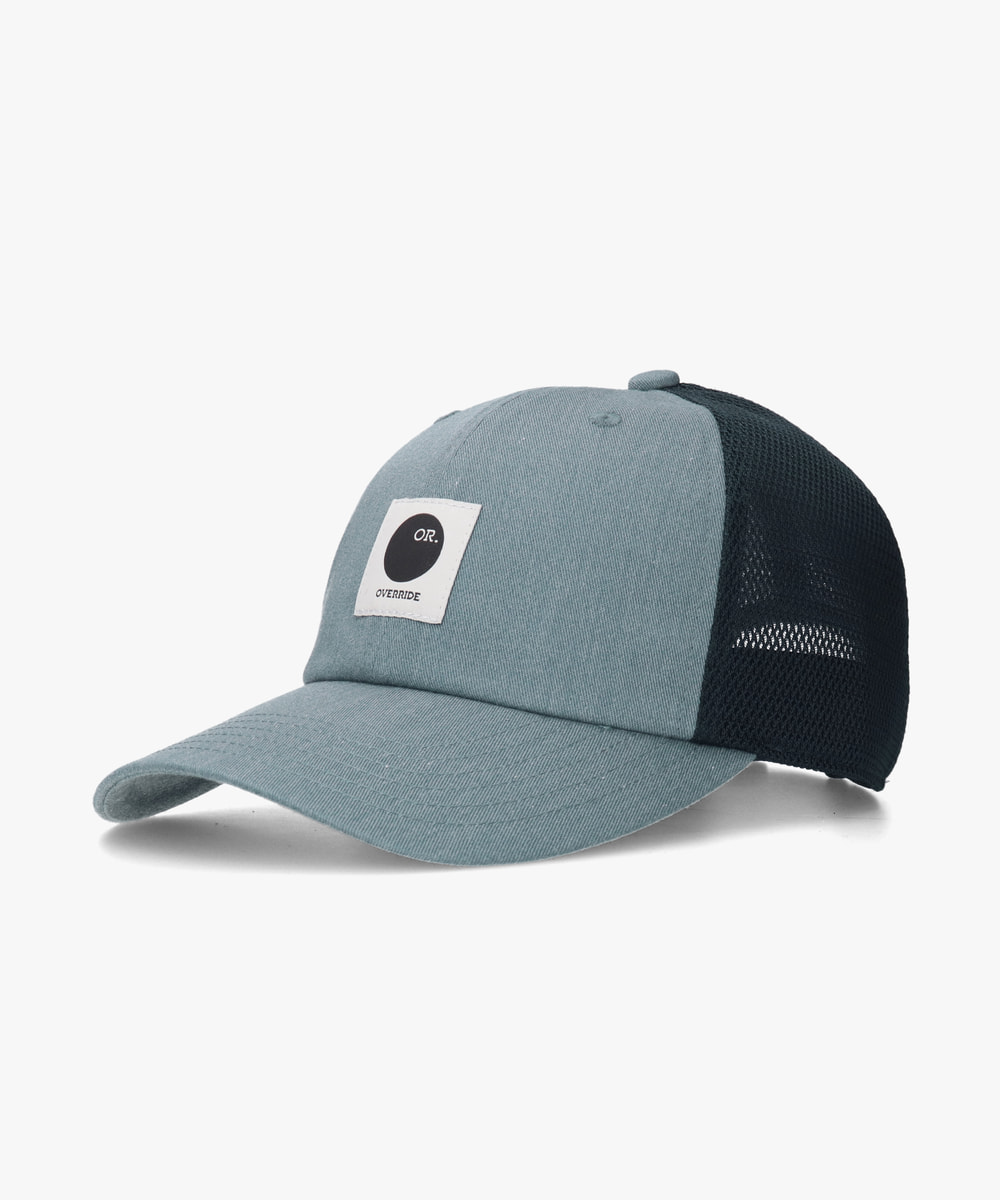 OVERRIDE T/C TWILL 6P MESH CAP