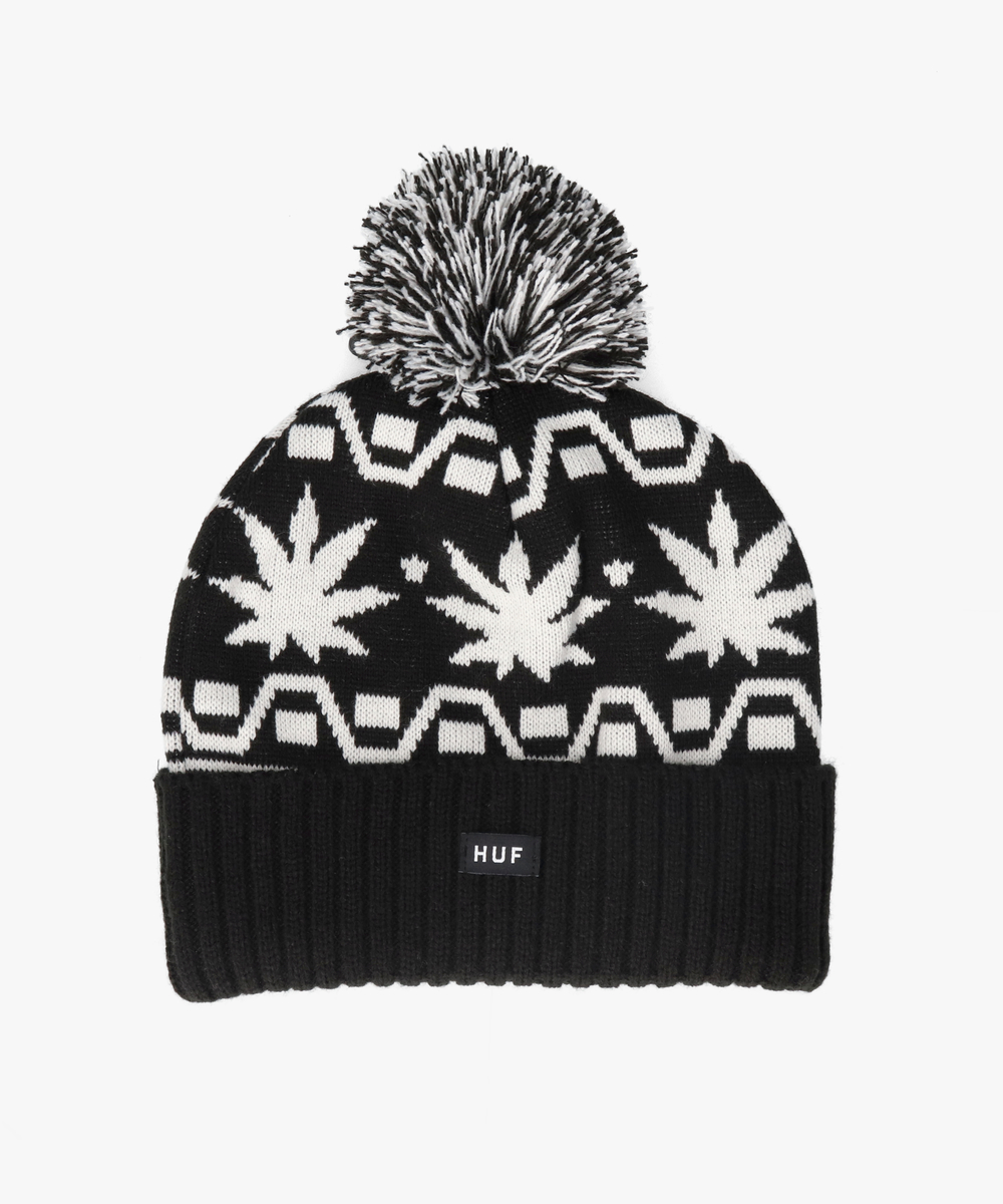 HUF APRES CUFF POM BEANIE