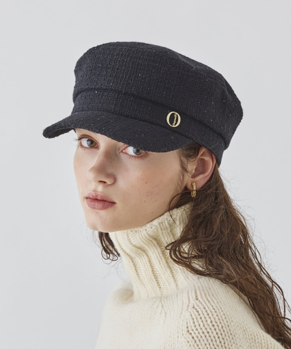 Chapeau d' O Back Ribbon Marine Cas