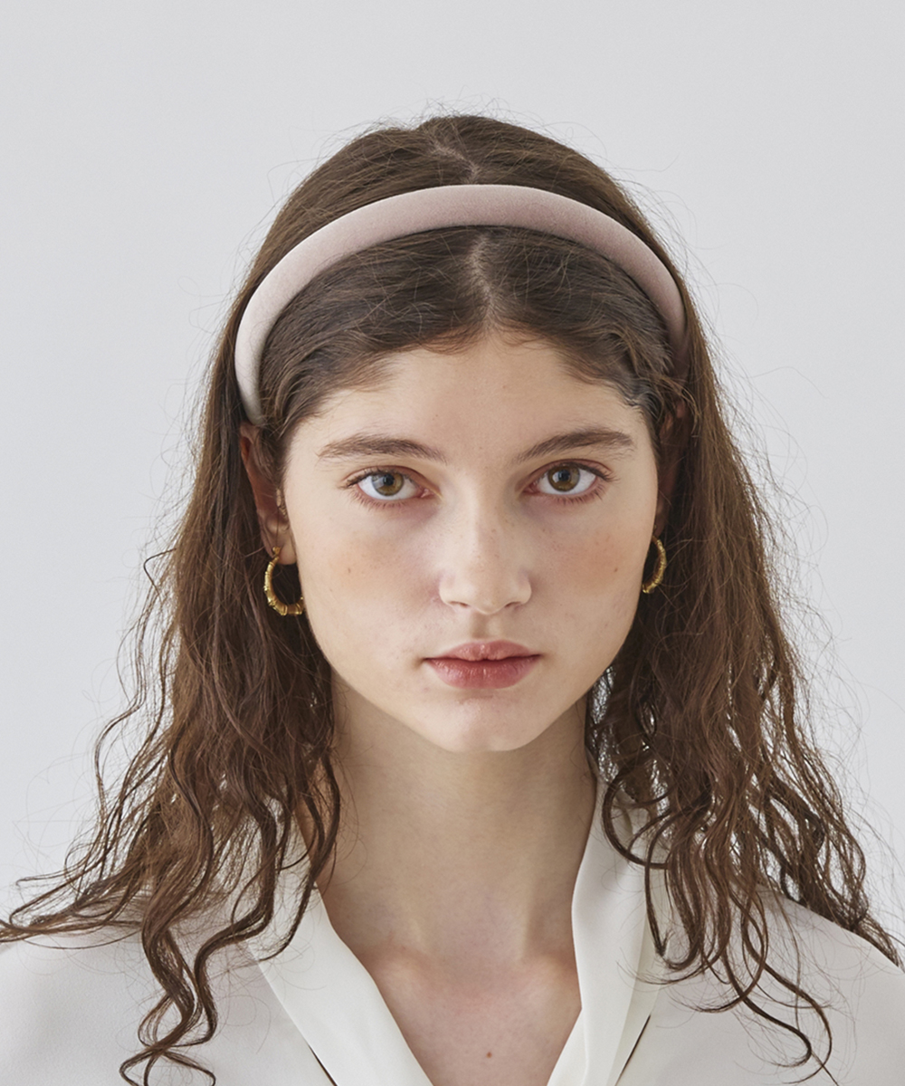 Chapeau d' O Velour Thin Headband