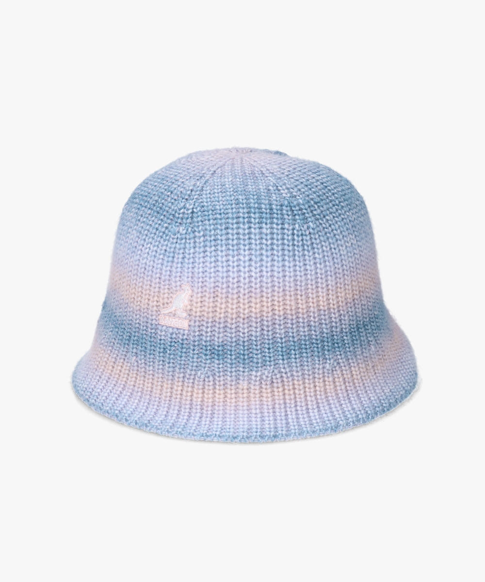 KANGOL STRIPE KNIT BUCKET