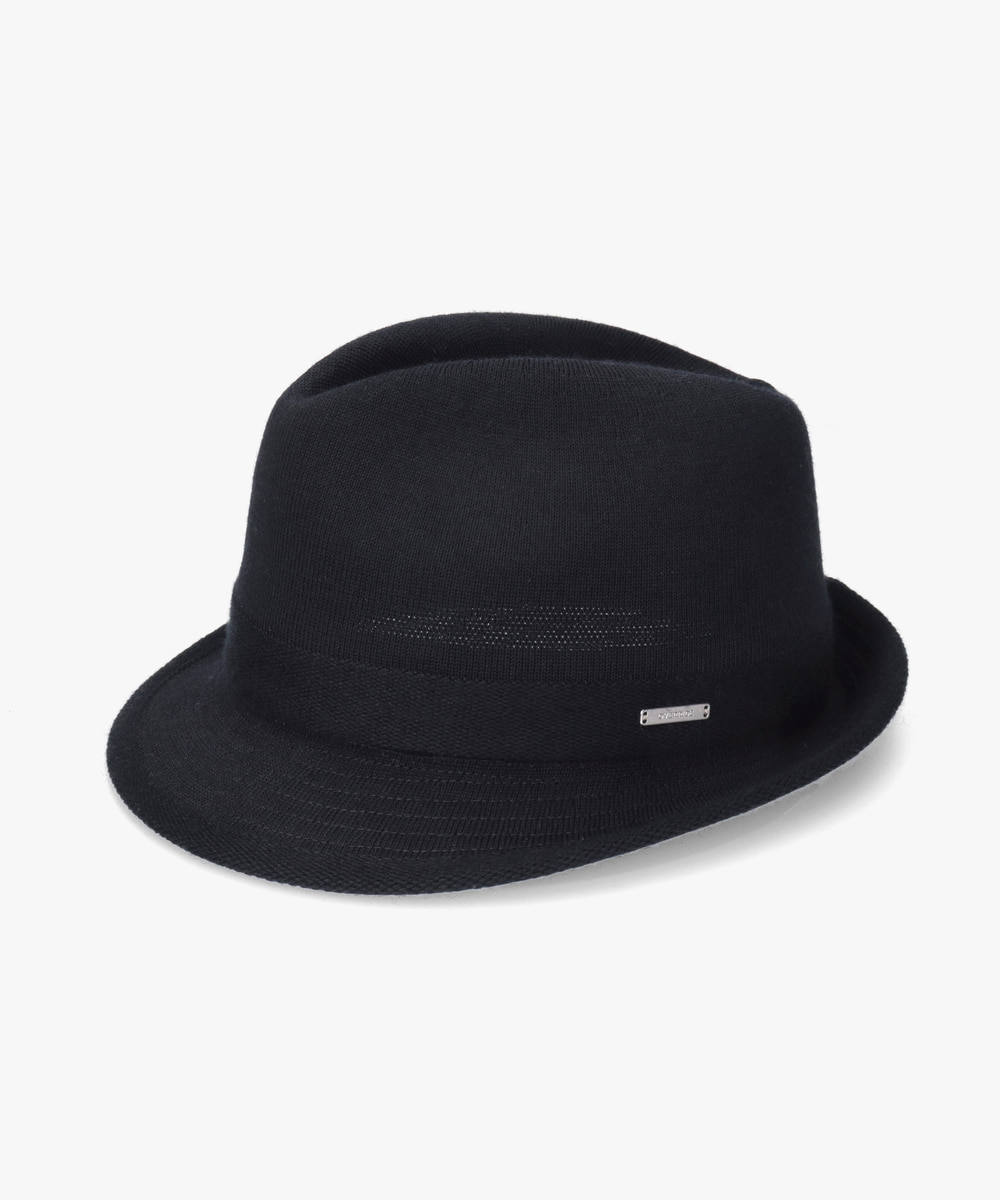 OVERRIDE  WOOL KNIT FEDORA