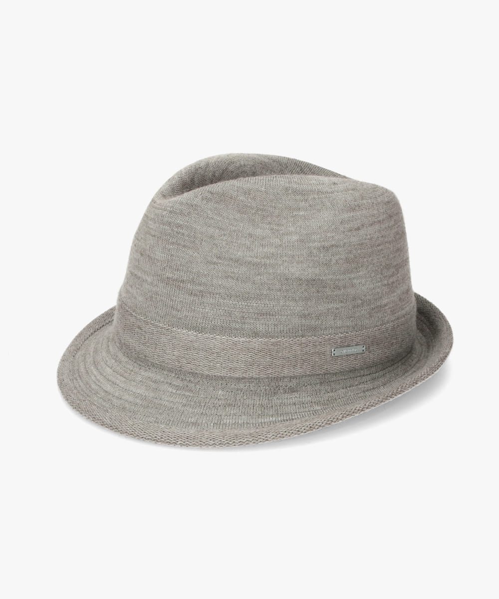 OVERRIDE  WOOL KNIT FEDORA