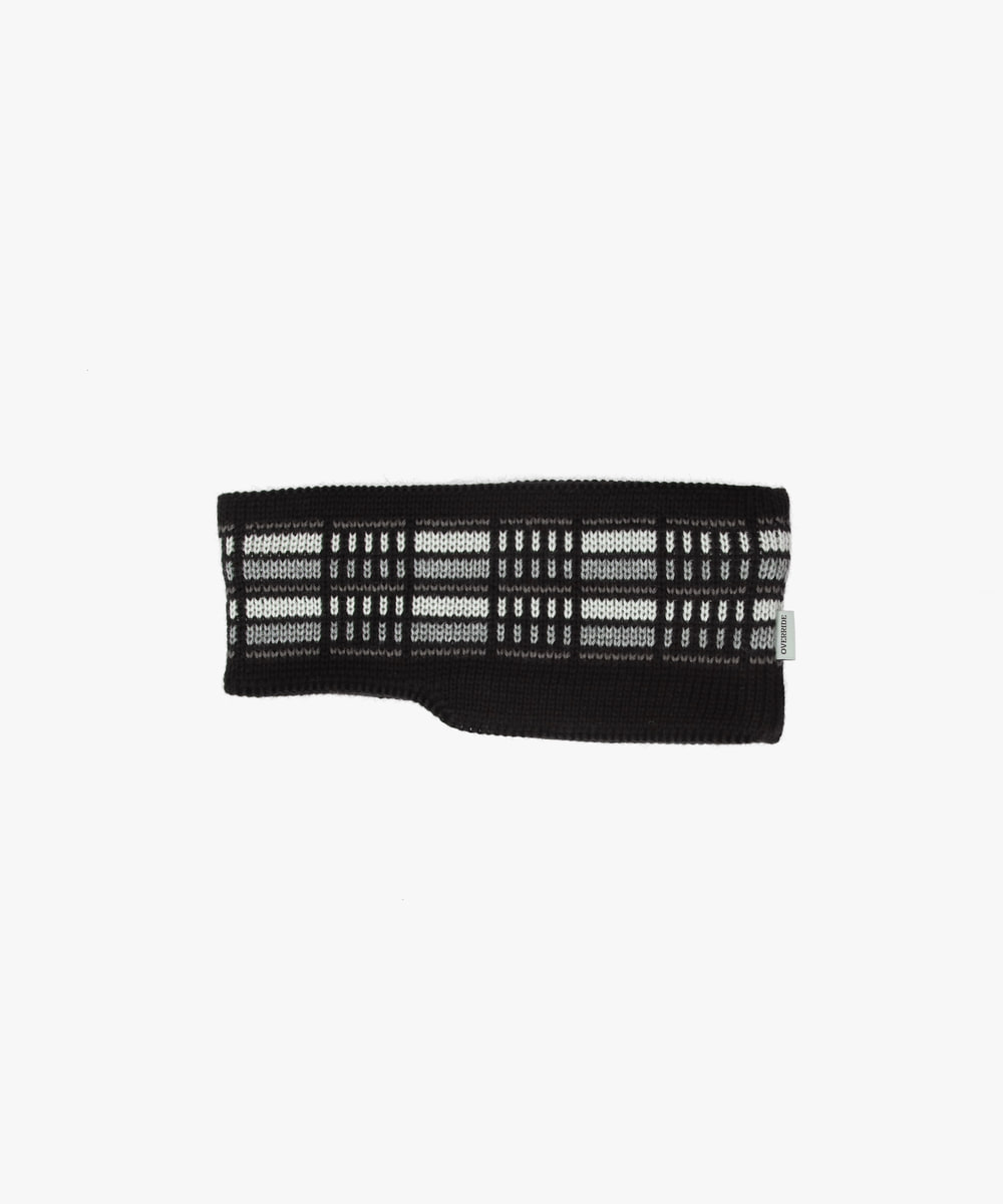 OVERRIDE  GEOMETRIC JACQURED HEADBAND