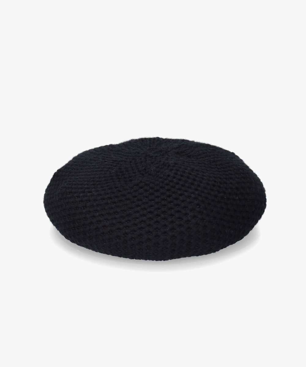 OVERRIDE  HONEYCOMB KNIT BERET SG