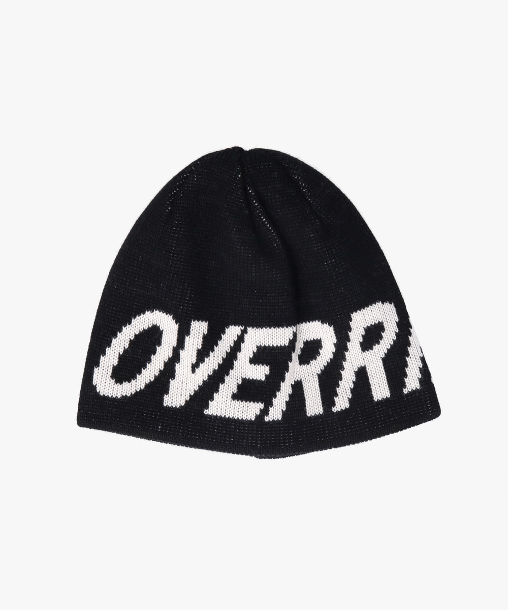 OVERRIDE  KNIT LOGO SHORT BEANIE SGP