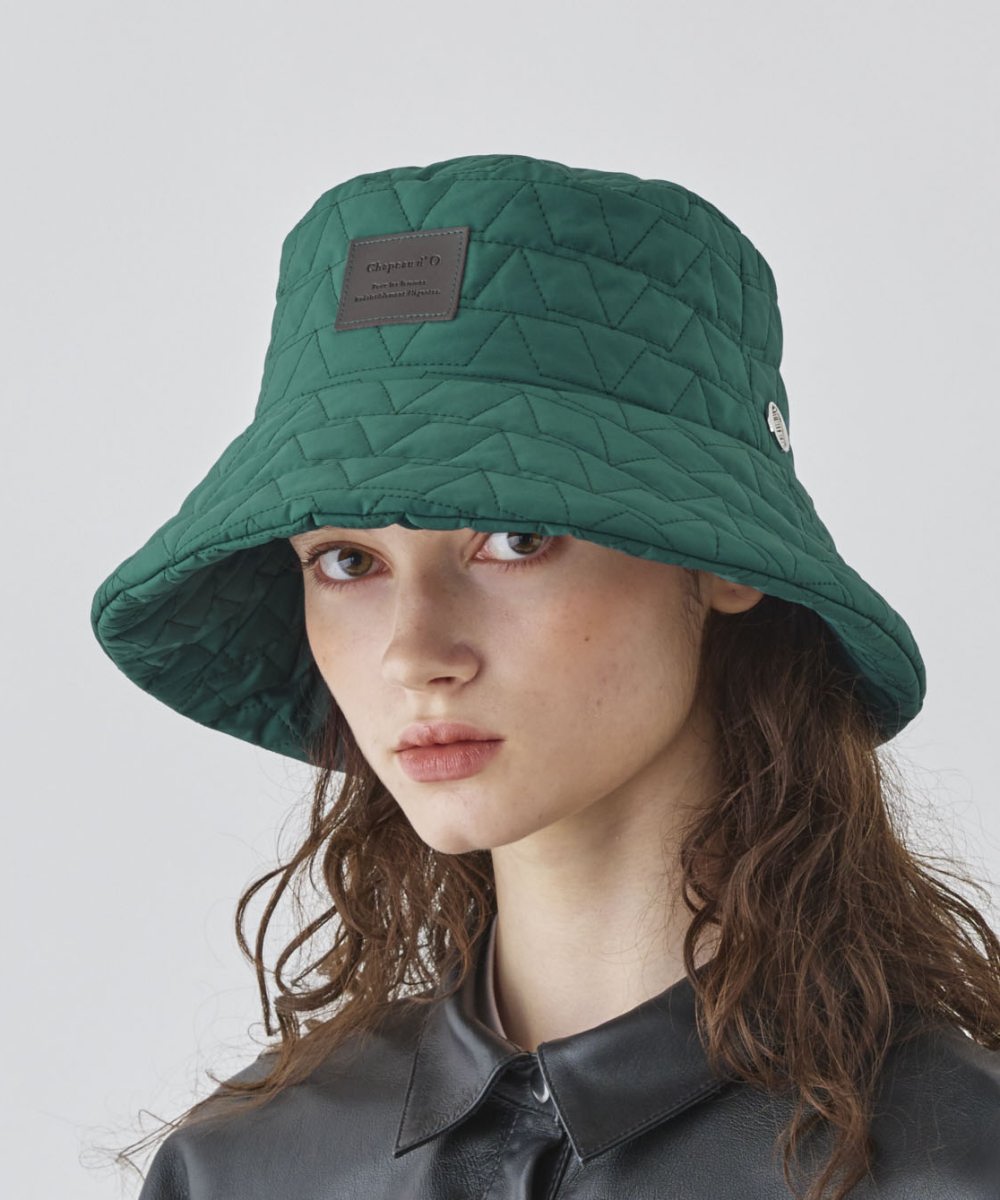 Chapeau d' O Quilted Puffer Bucket