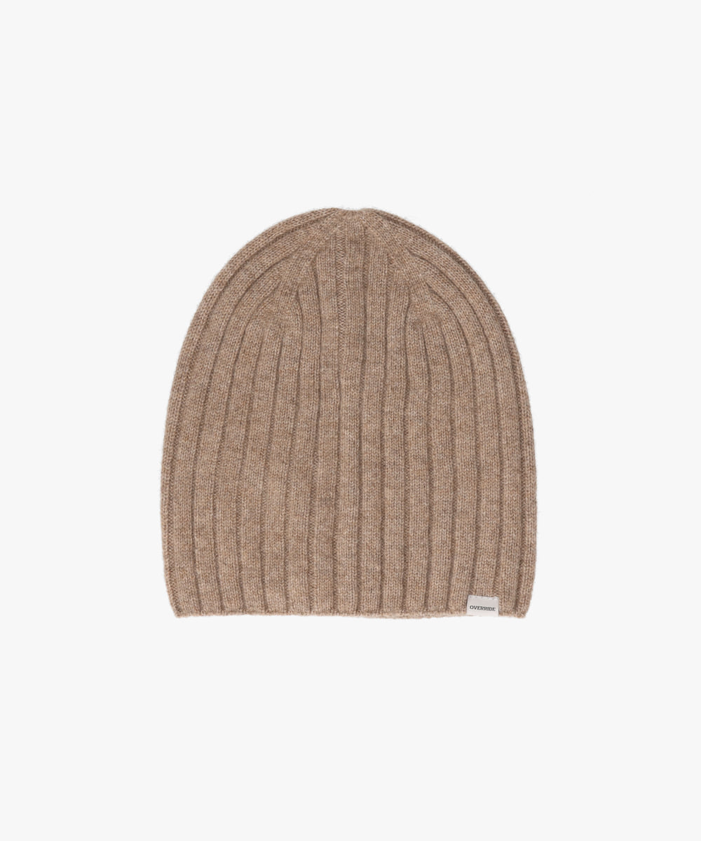 OVERRIDE  CASHMERE KNIT BEANIE