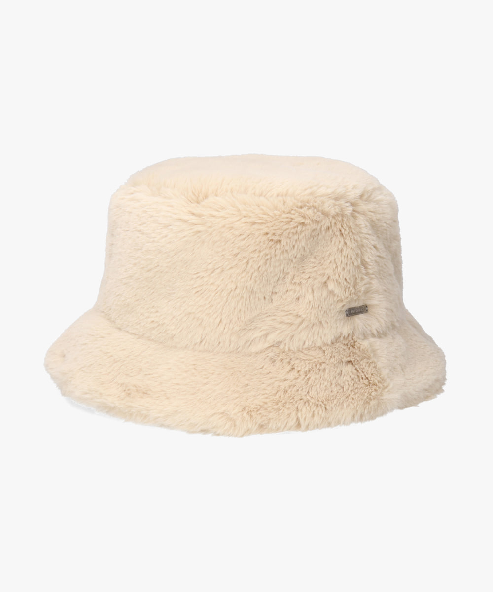 OVERRIDE  FAKEFUR BUCKET HAT SGP