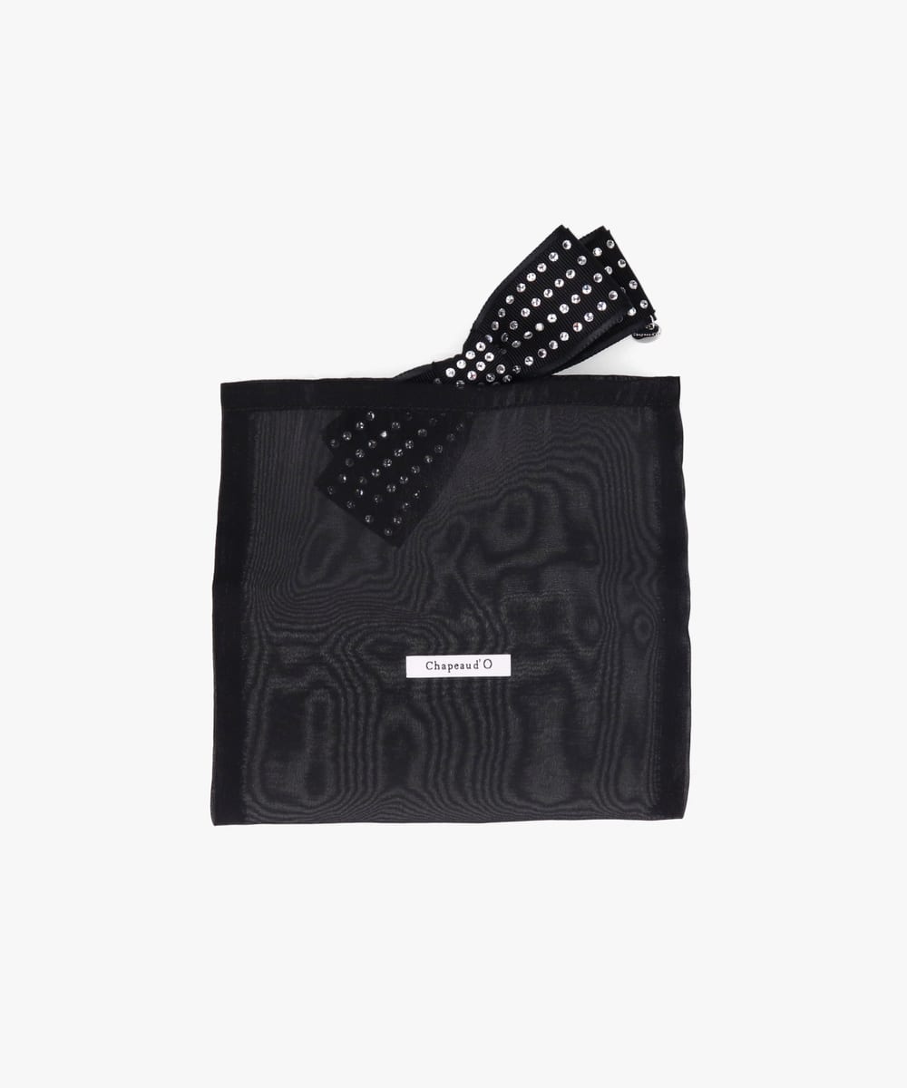 Chapeau d' O  Crystal Ribbon Barrette・配件 — 商品照片 6