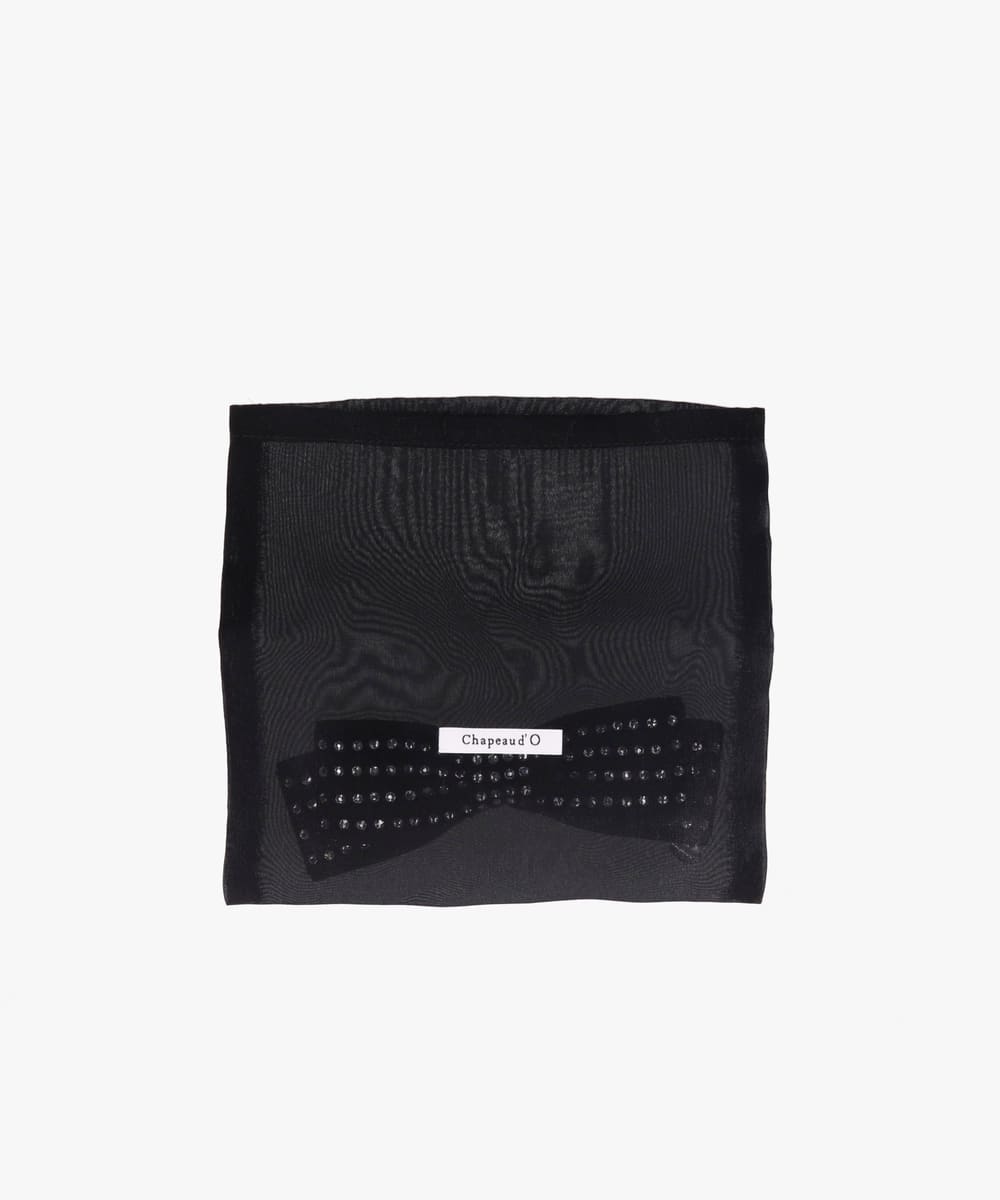 Chapeau d' O  Crystal Ribbon Barrette・配件 — 商品照片 7