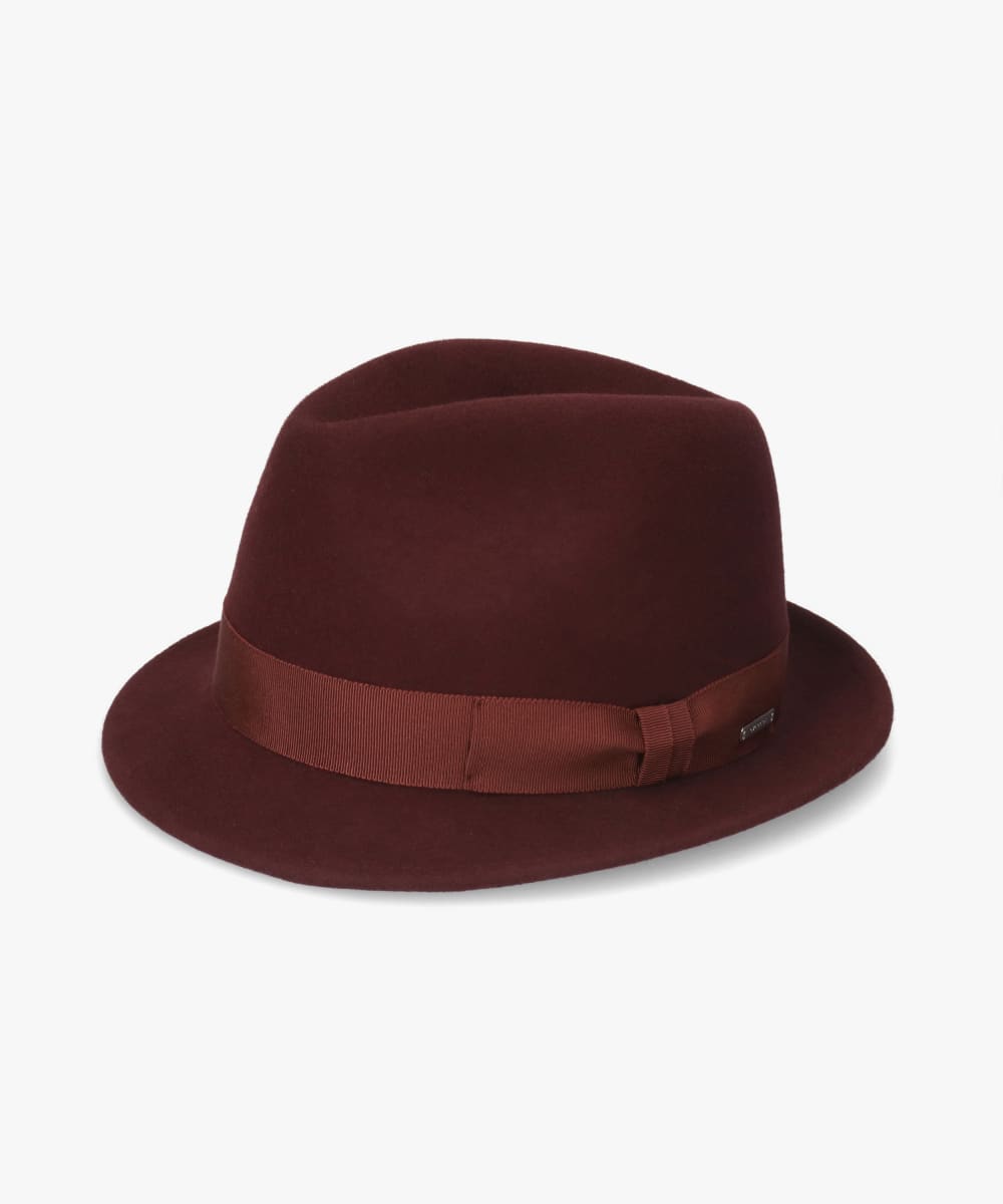 OVERRIDE  FELT FEDORA S.BRIM