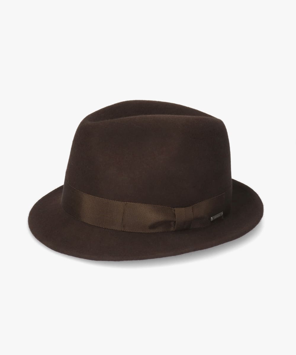 OVERRIDE  FELT FEDORA S.BRIM