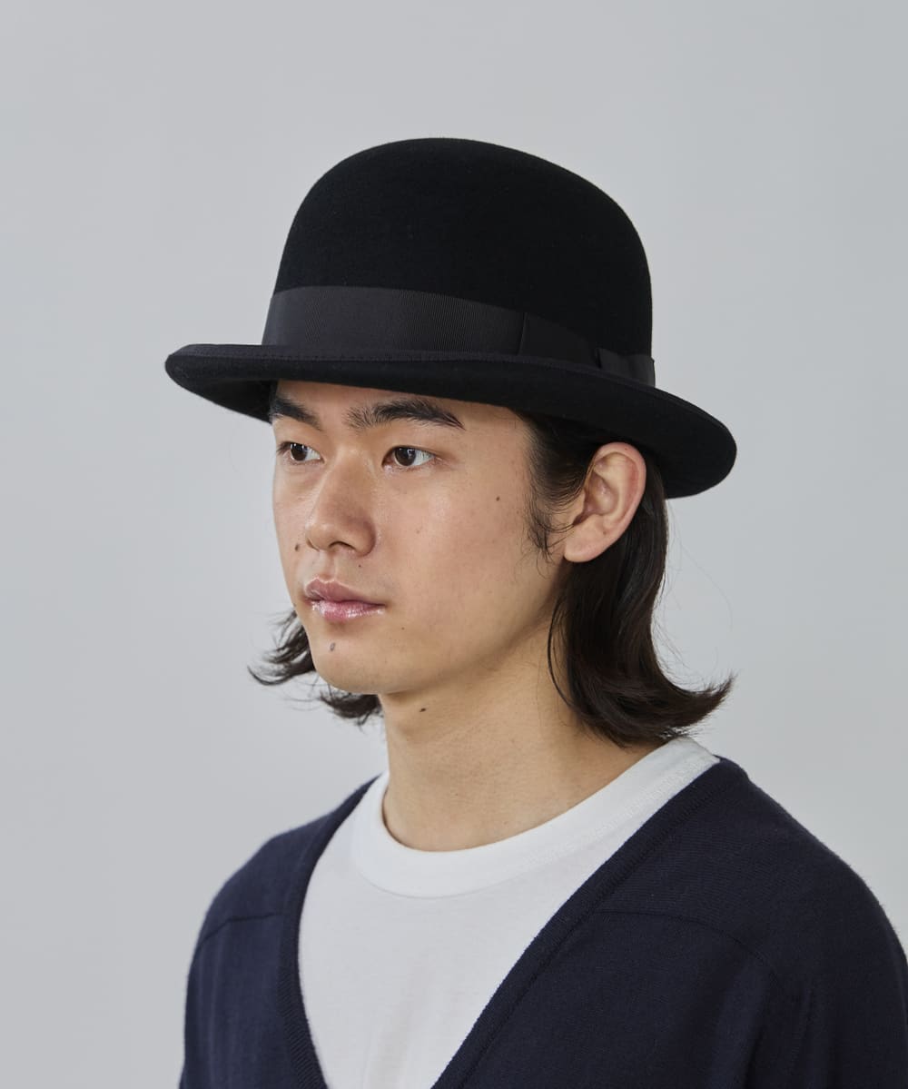 OVERRIDE FELT BOWLER | 58cm(58) NAVY (71) | OVERRIDE