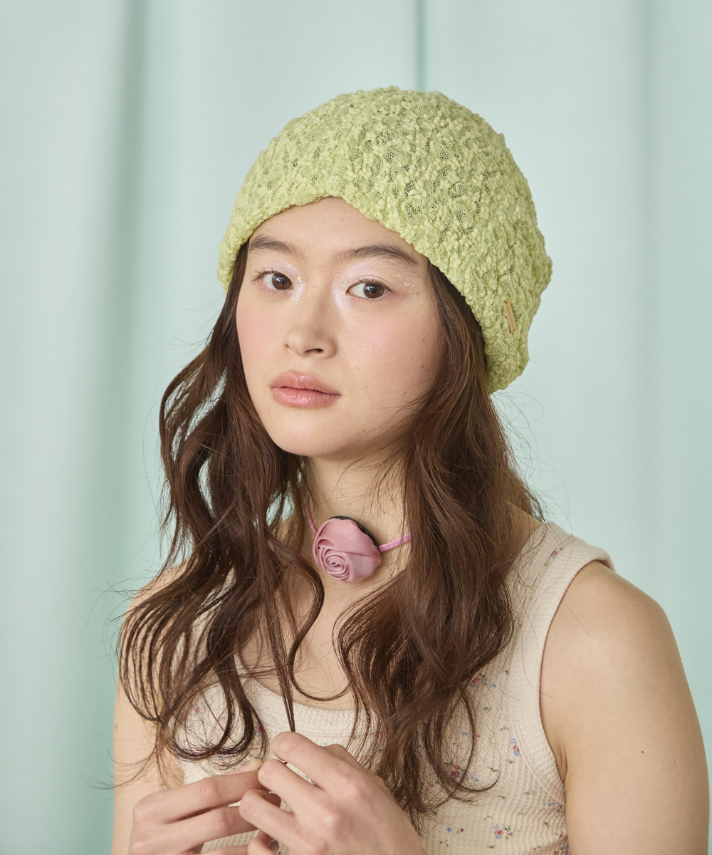 【mini5月号掲載】kaorinomori シュリンプビーニー
