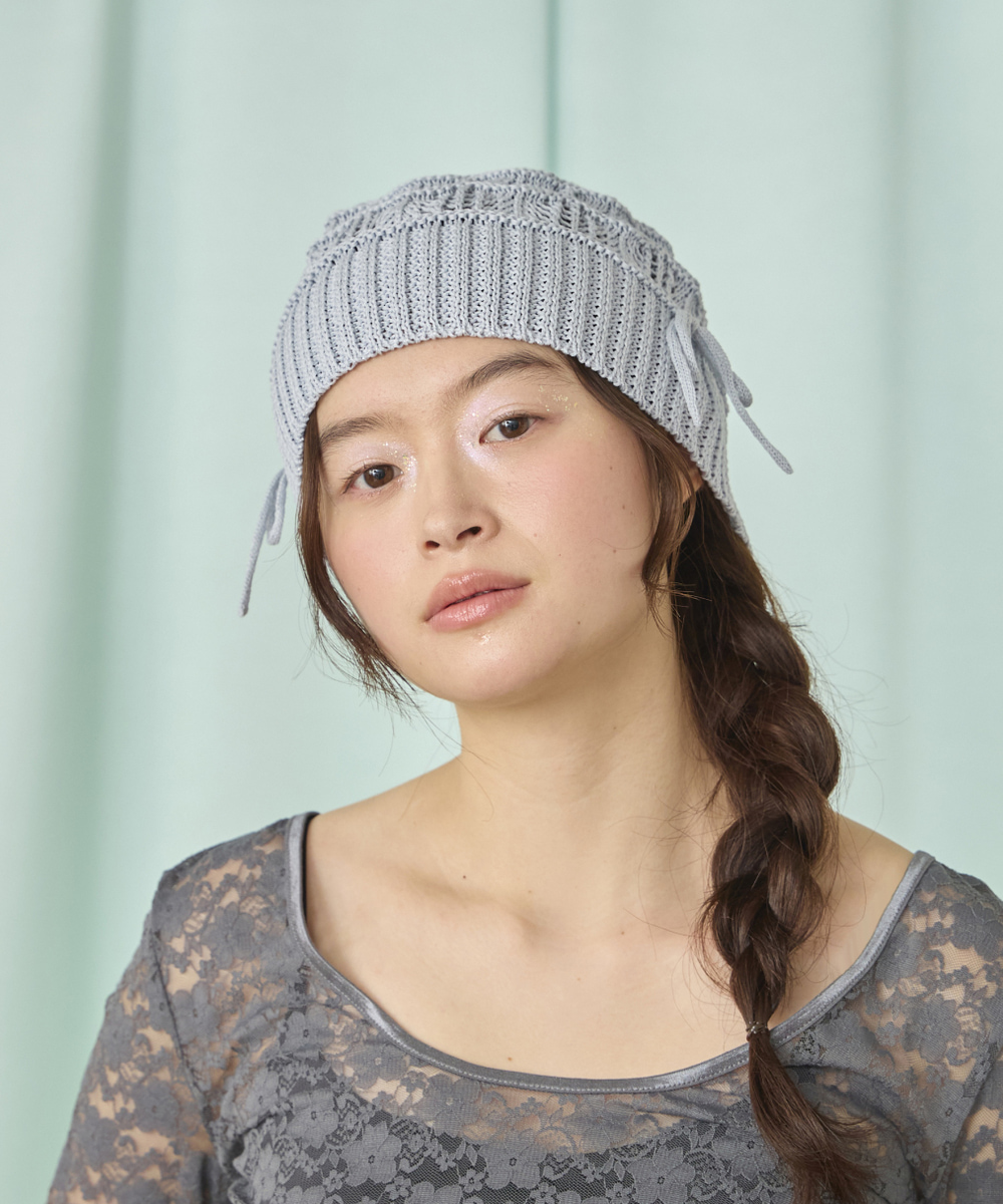 POWDER BLUE 頭囲：54.5cm　着用サイズ：56cm～58cm