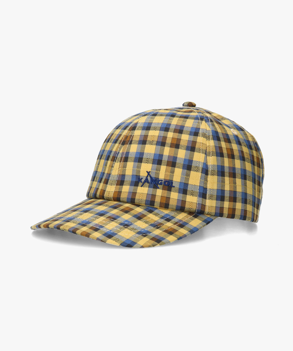 KANGOL CLUB PLAID BASEBALL