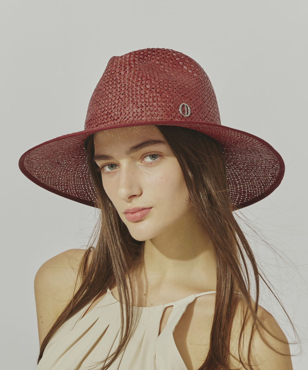 Chapeau d' O  Color Raffia Fedora