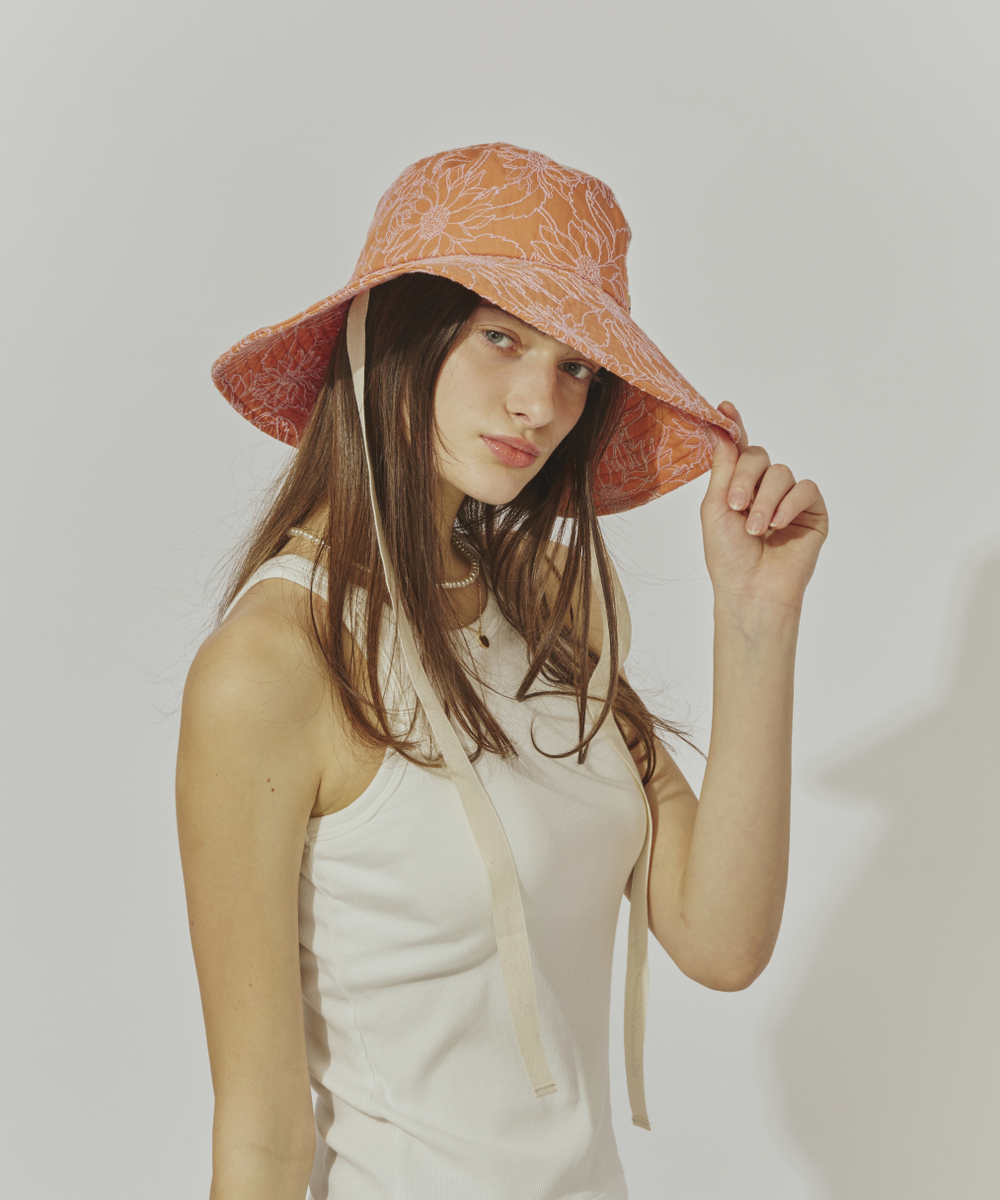 ORANGE 　モデル頭囲：54cm　着用サイズ：57.5cm