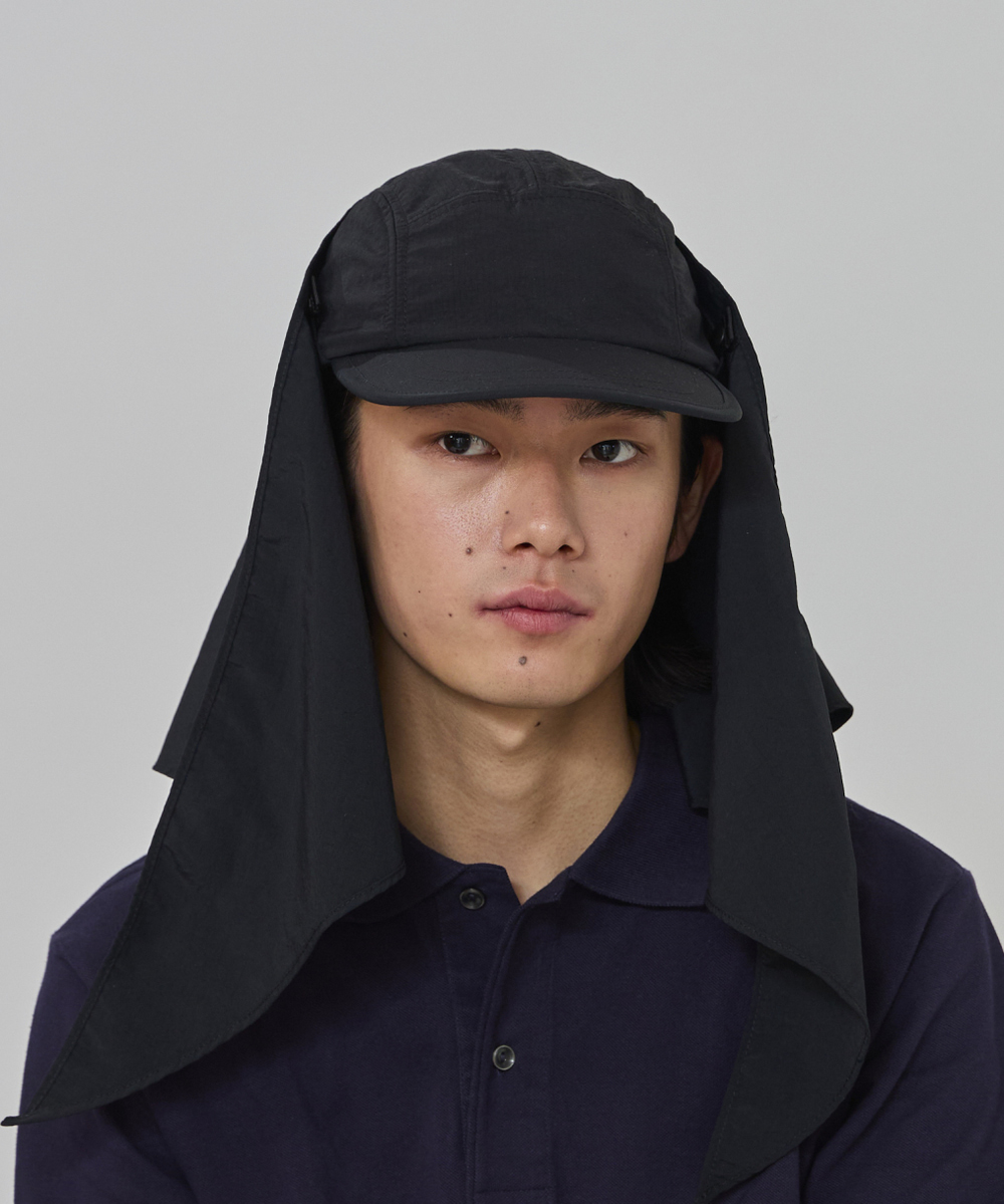 BLACK 　モデル頭囲：57cm　着用サイズ：57cm～59cm
