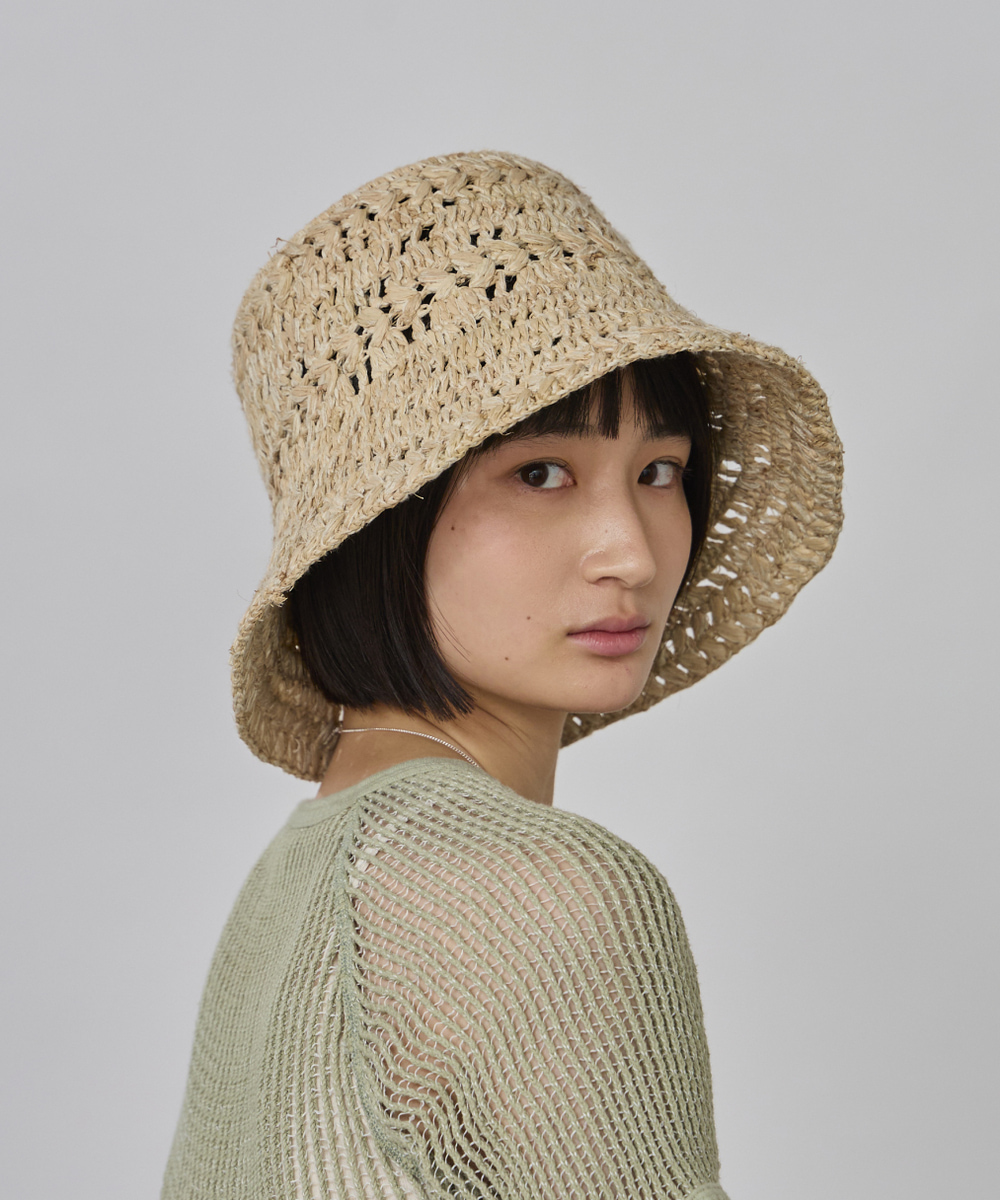 NATURAL 　モデル頭囲：55.5cm　着用サイズ：57.5cm