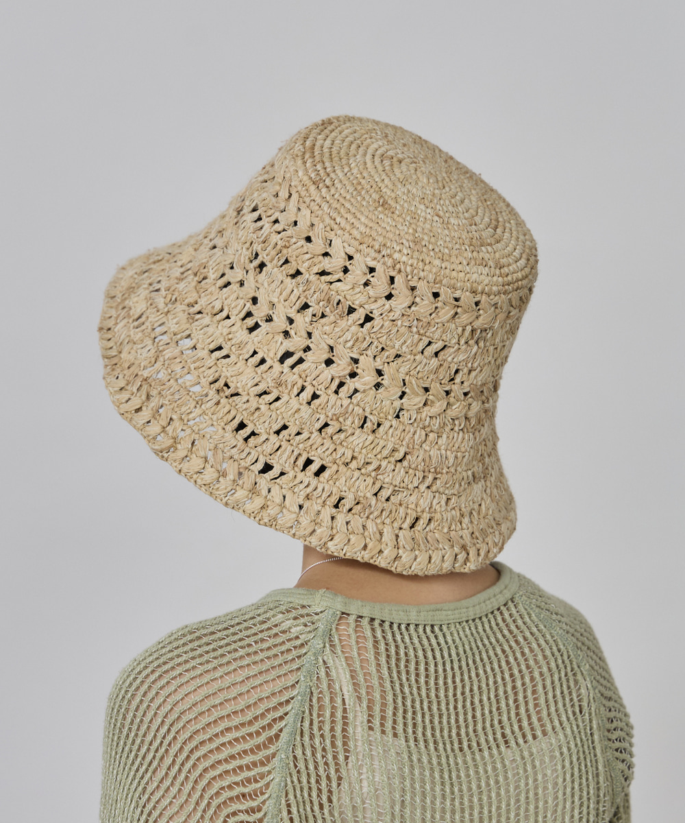NATURAL 　モデル頭囲：55.5cm　着用サイズ：57.5cm