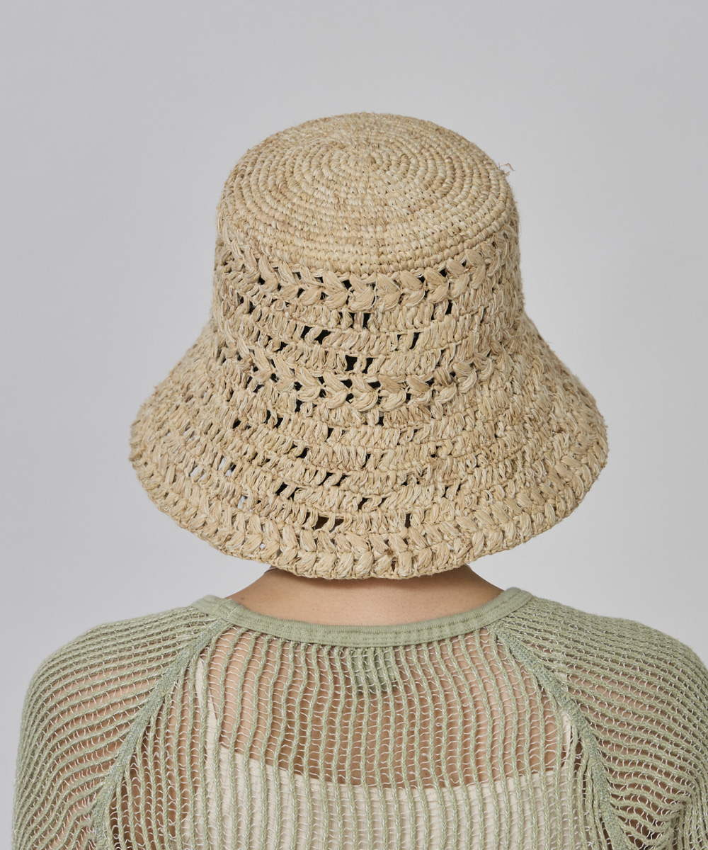 NATURAL 　モデル頭囲：55.5cm　着用サイズ：57.5cm