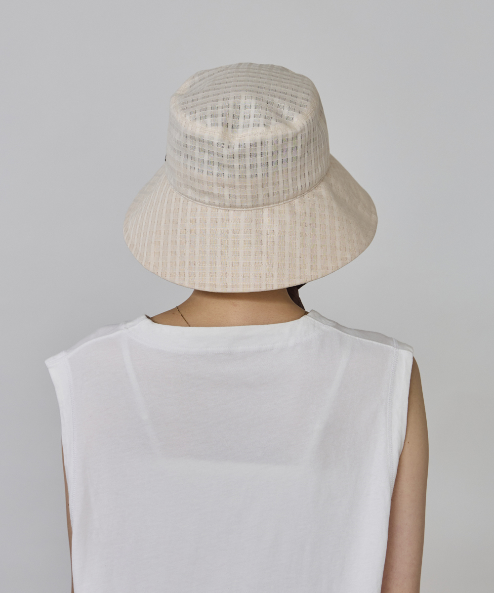 IVORY 　モデル頭囲：55.5cm　着用サイズ：58cm