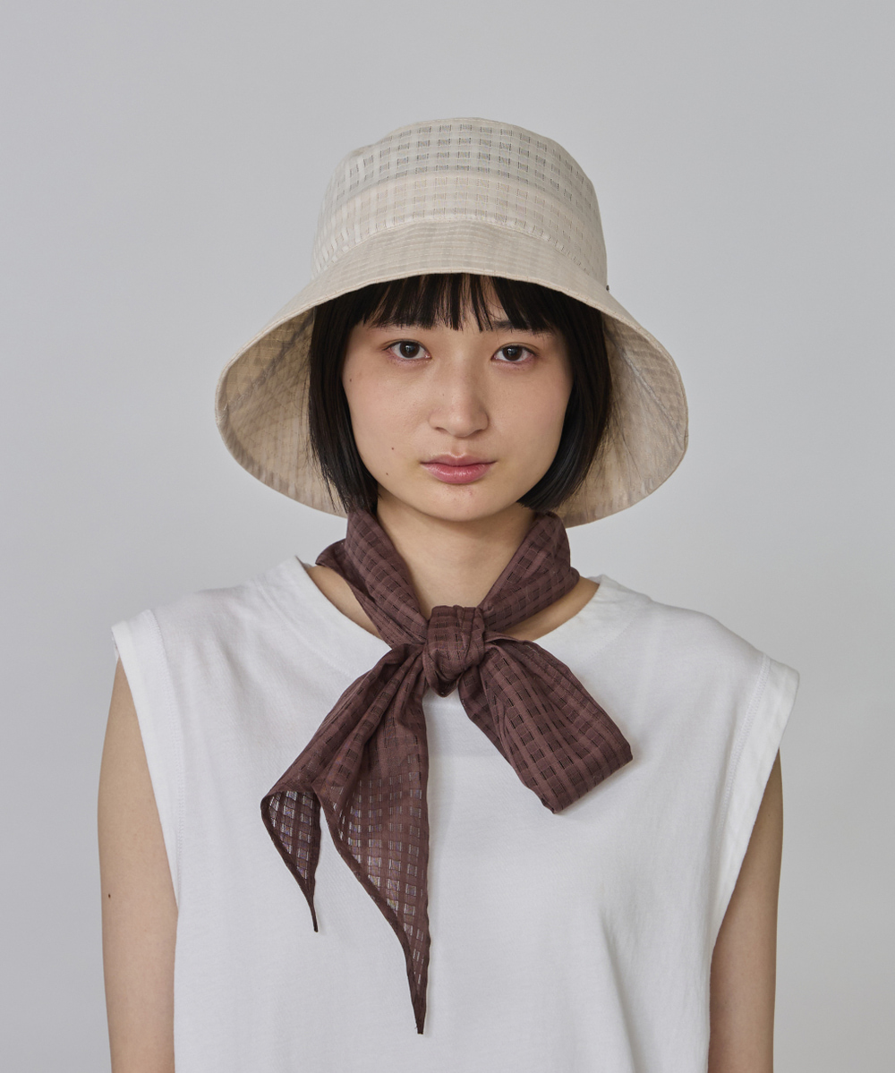 IVORY 　モデル頭囲：55.5cm　着用サイズ：58cm