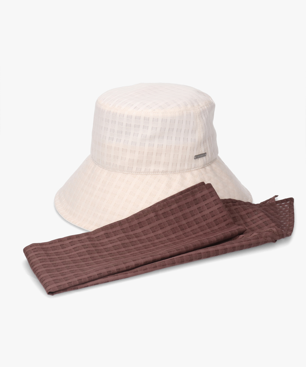OVERRIDE  OGC SHEER SCARF HAT SG