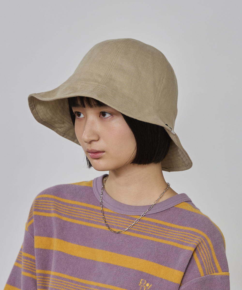 BEIGE 　モデル頭囲：55.5cm　着用サイズ：58cm