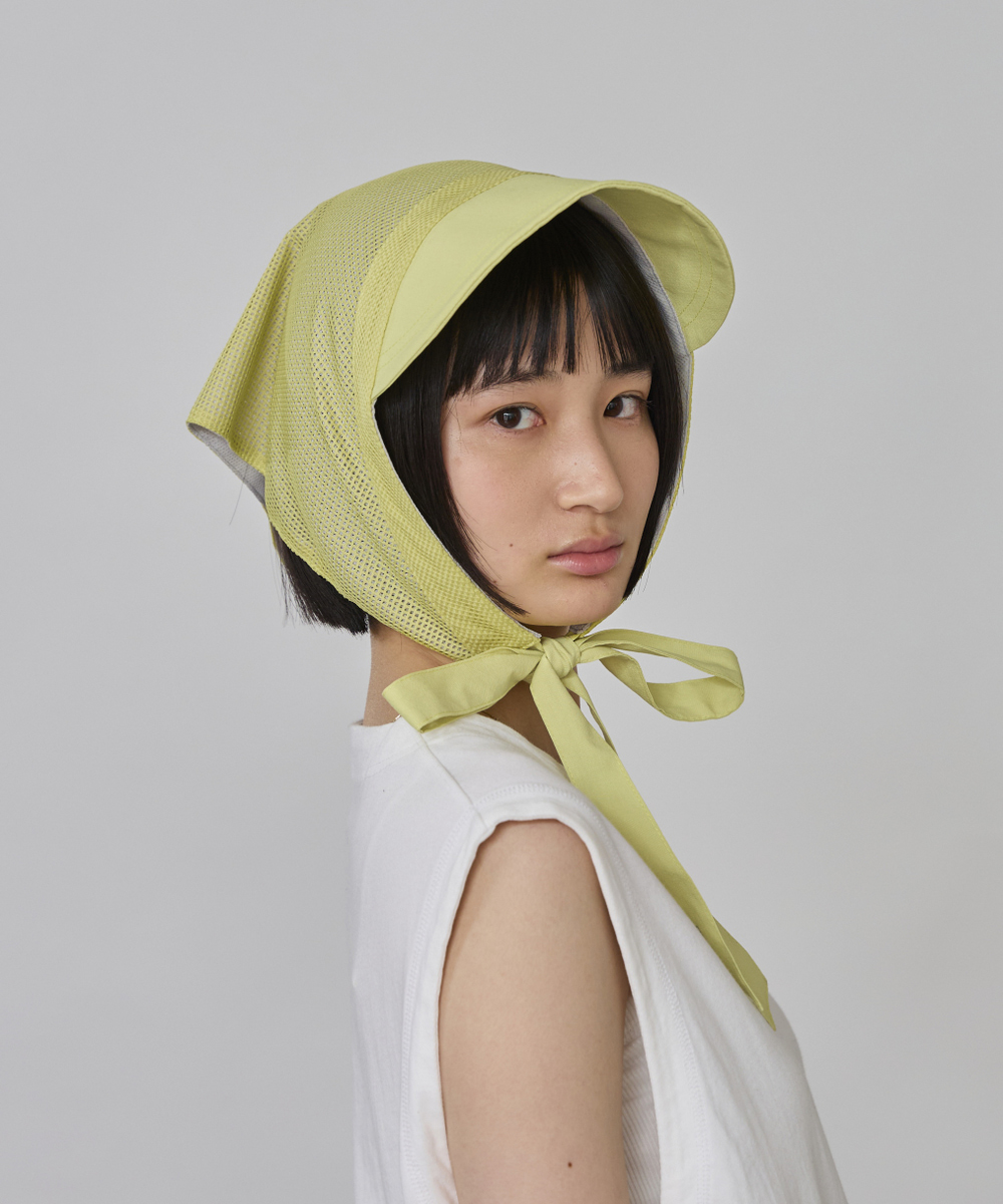 LT GREEN 　モデル頭囲：55.5cm　着用サイズ：FREE
