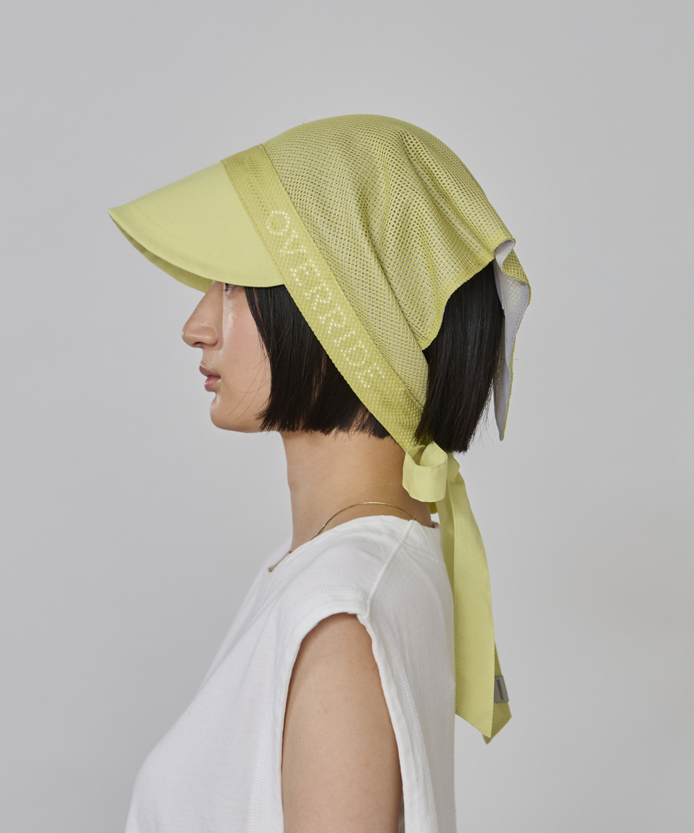 LT GREEN 　モデル頭囲：55.5cm　着用サイズ：FREE