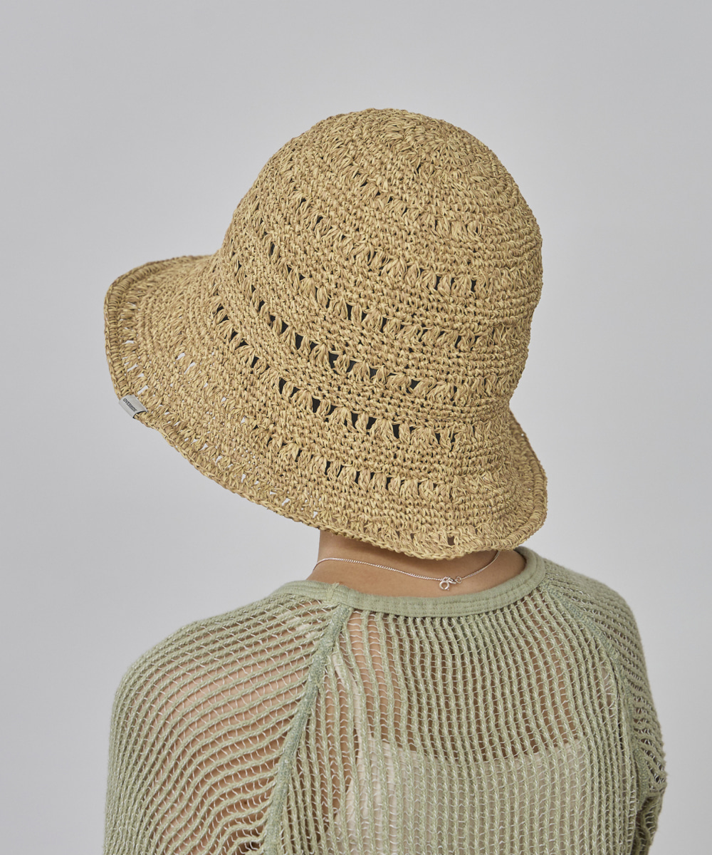 BEIGE 　モデル頭囲：55.5cm　着用サイズ：57.5cm