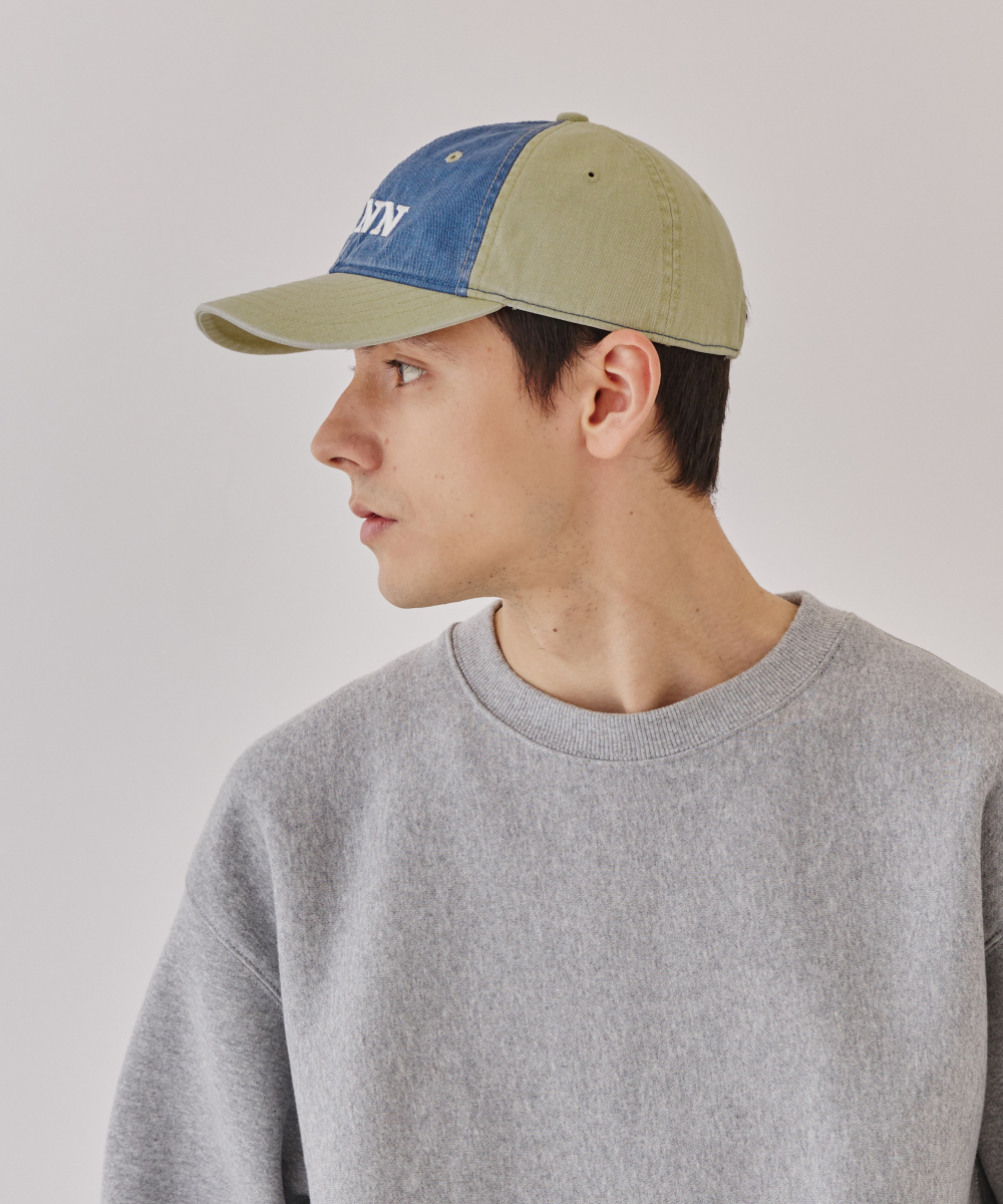 BEIGE/DK BLUE