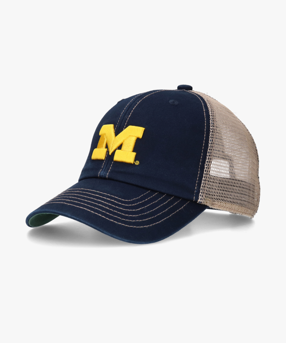 Michigan TWILL MESH WASHED CAP