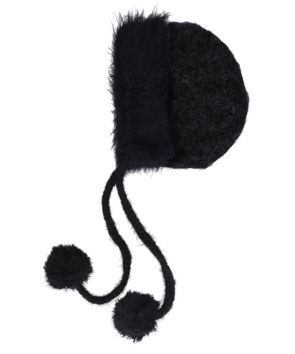 FILA SKI KNIT FURRY BONNET HOOD