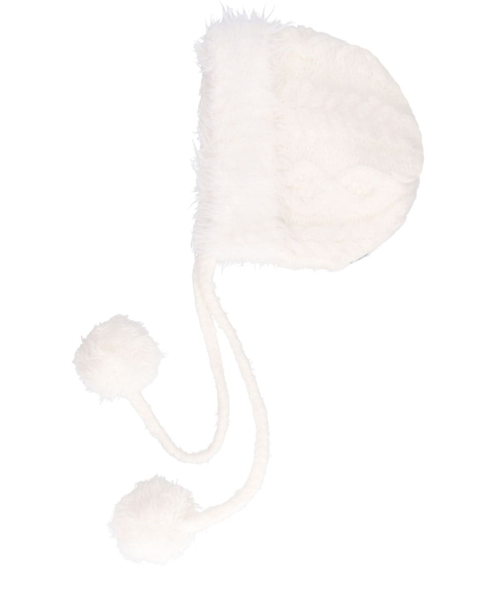 FILA SKI KNIT FURRY BONNET HOOD