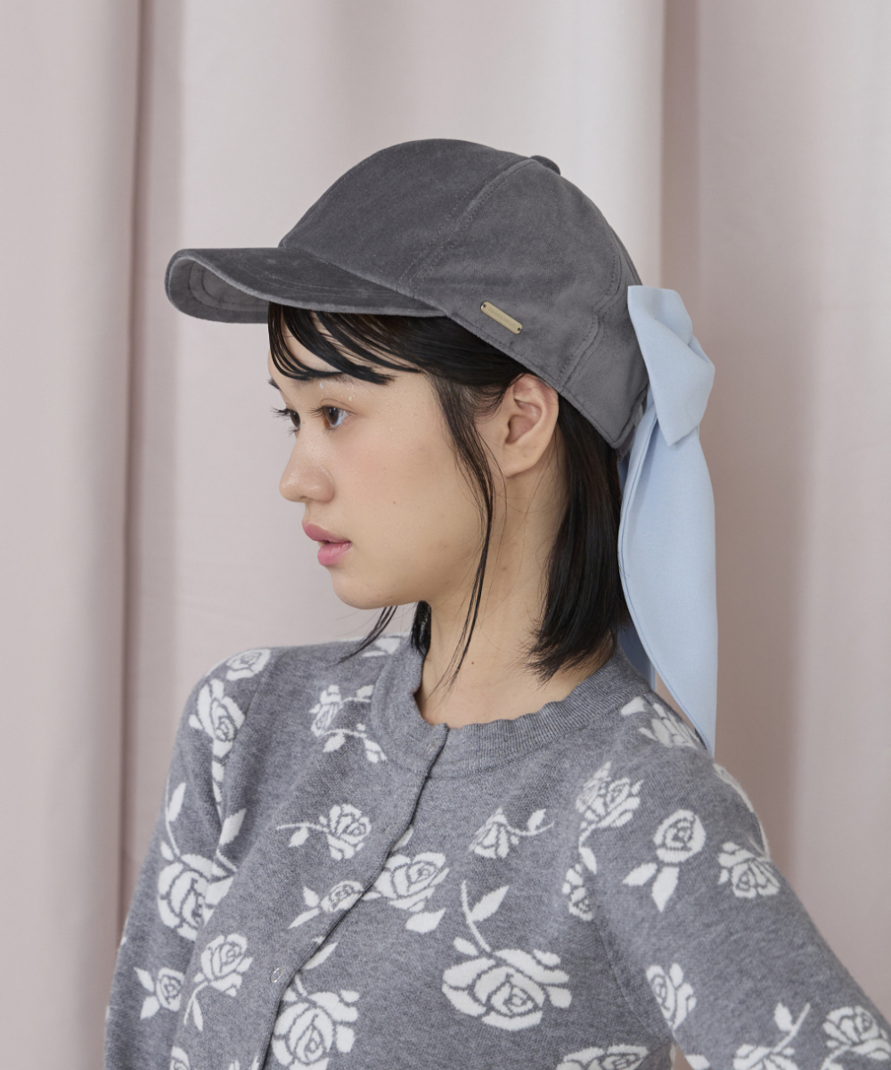 りり　キャップ kaorinomori リミィキャップ | 56cm～58cm(97) GRAY (03