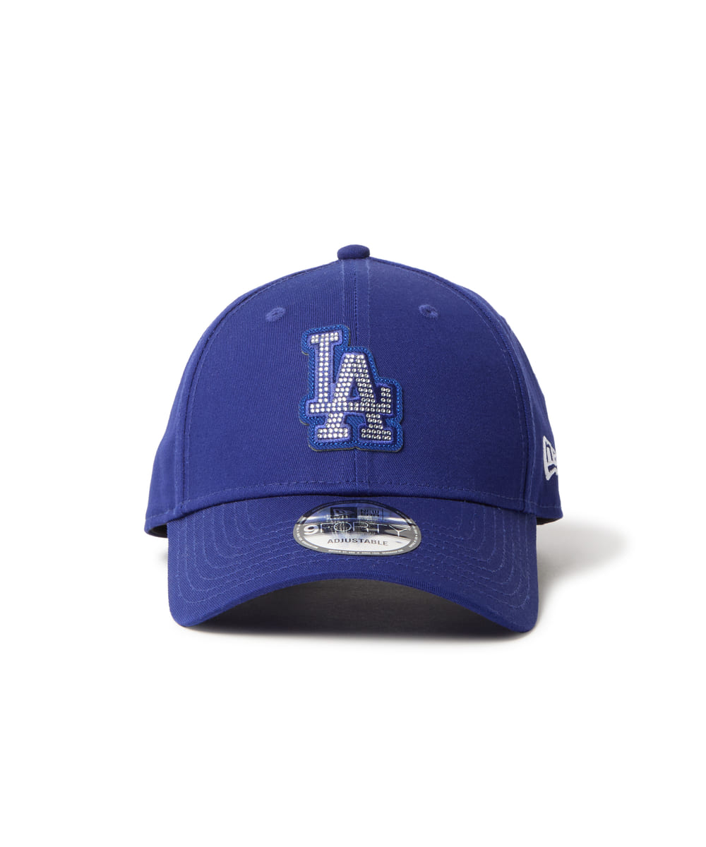 帽子 NEW ERA 9FORTY Rhinestone LA MLB Satin Rhinestone LA Dodgers Cream 9FORTY Cap | NEC EU