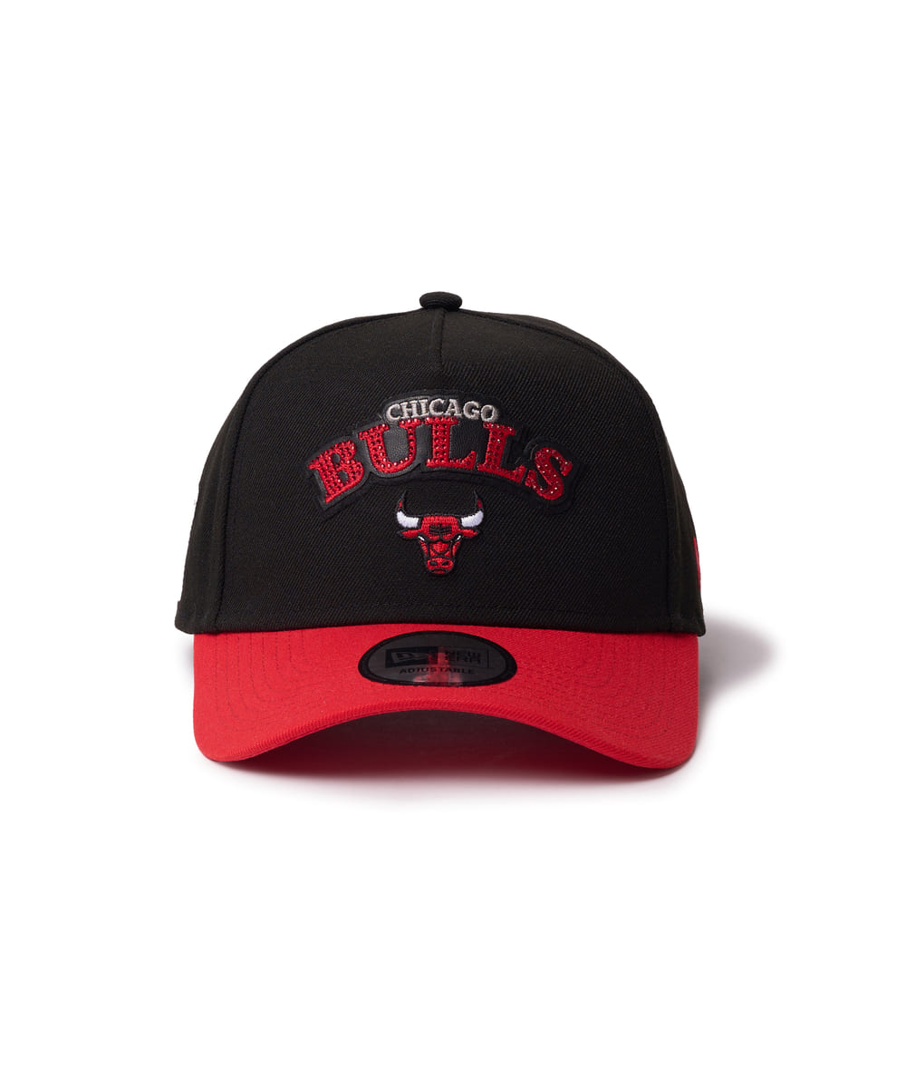 NEW ERA 940AF NBA RHINESTONE | OSFM(98) BLK GRY (05) | NEW