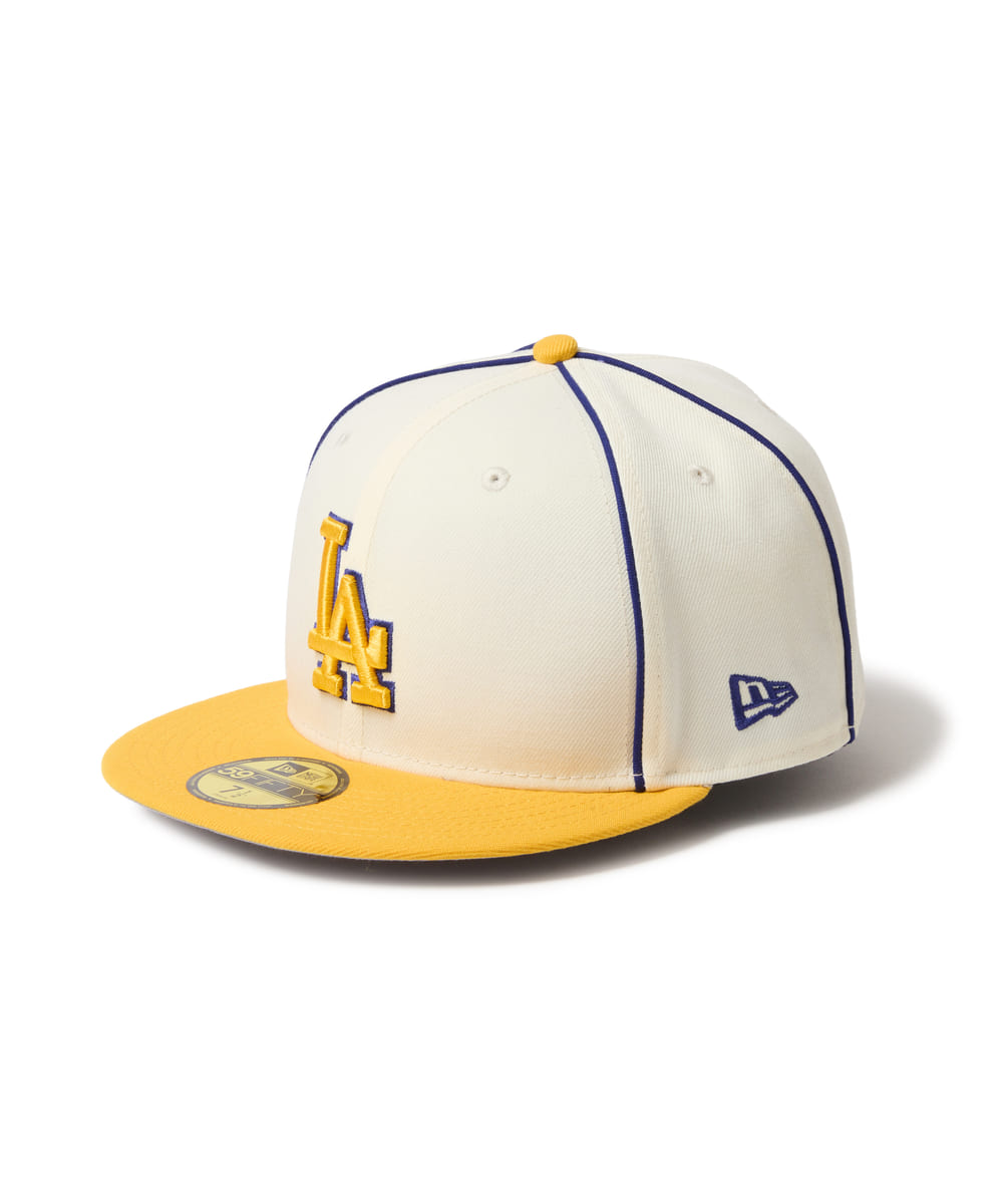 NEW ERA 5950 MLB PIPING 2TONE | 738(58) BLK PNK (15) | NEW