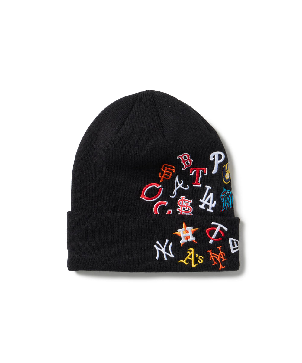 NEW ERA  BASIC CUFF KNIT MLB ALLOVER