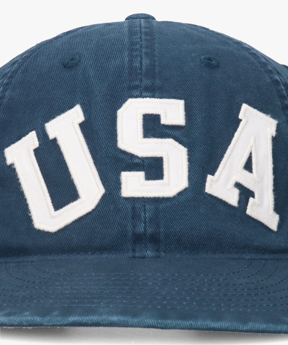 POLO US-93 キャップ ホワイト/ネイビー POLO RALPH LAUREN AUTH BBALL H CAP USA | ONE SIZE(98