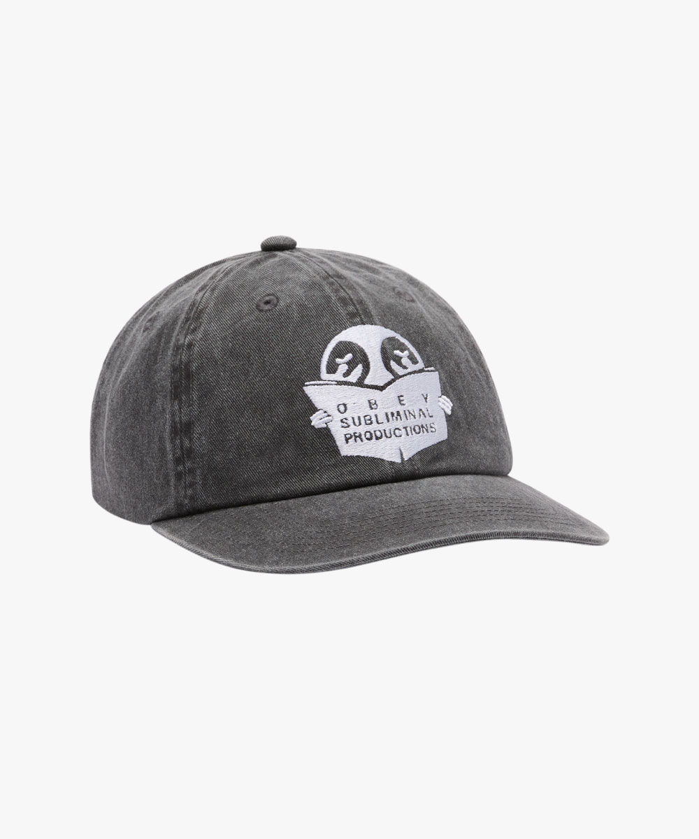 OBEY  PRODUCTIONS 6 P STRAPBACK