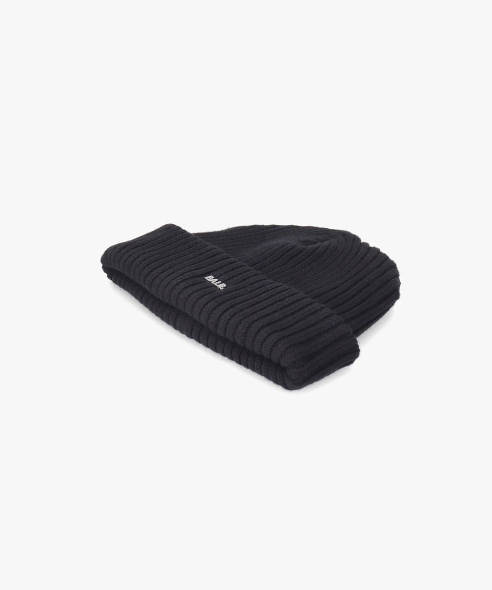 新品　日本限定　BALR.　ボーラー　ニット帽　beanie ロゴ　黒　ブラック BALR. Q Series Beanie | ONE SIZE(19) Jet Black (01) | BALR