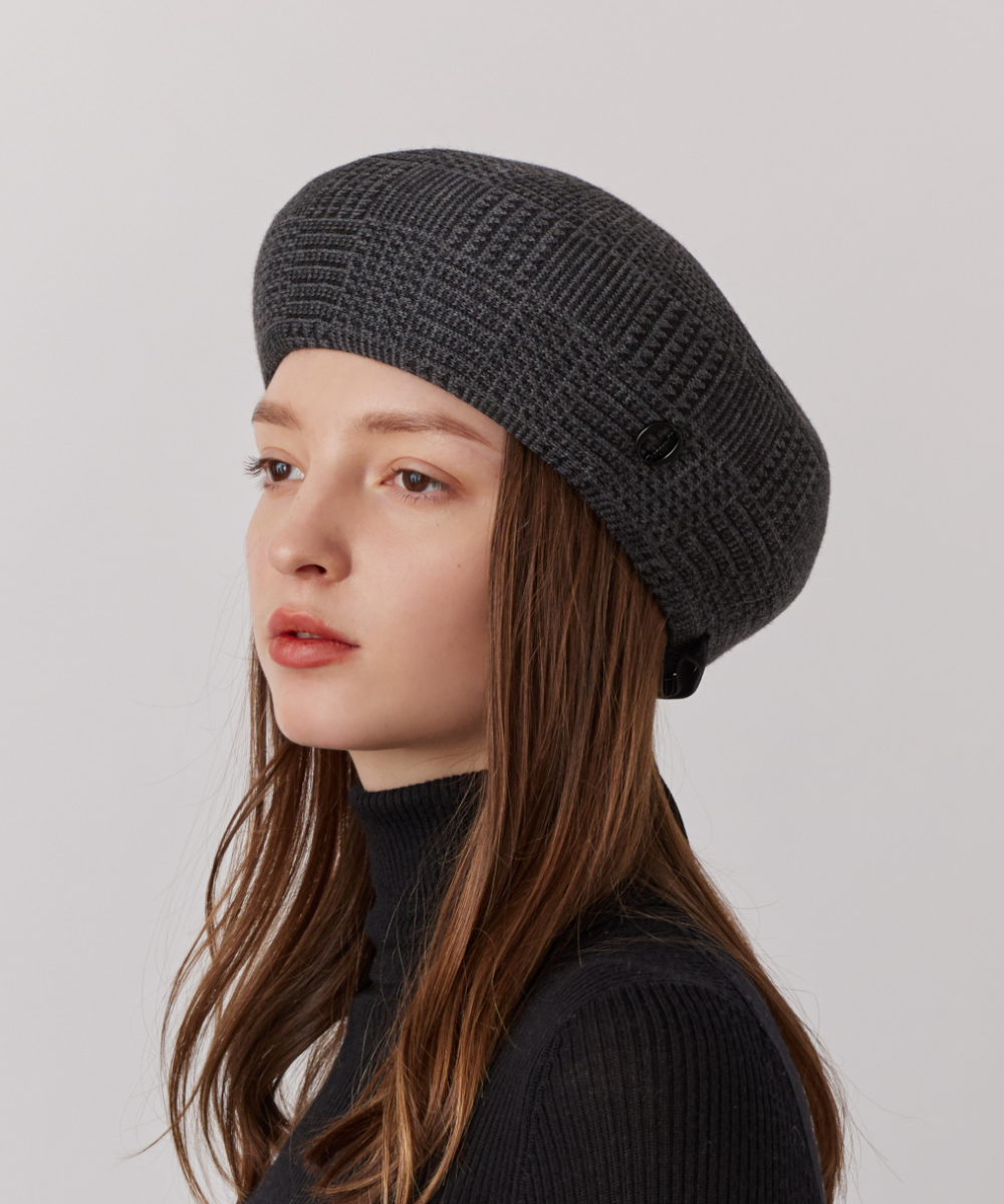 【予約】Chapeau d' O  Back Ribbon TH Beret
