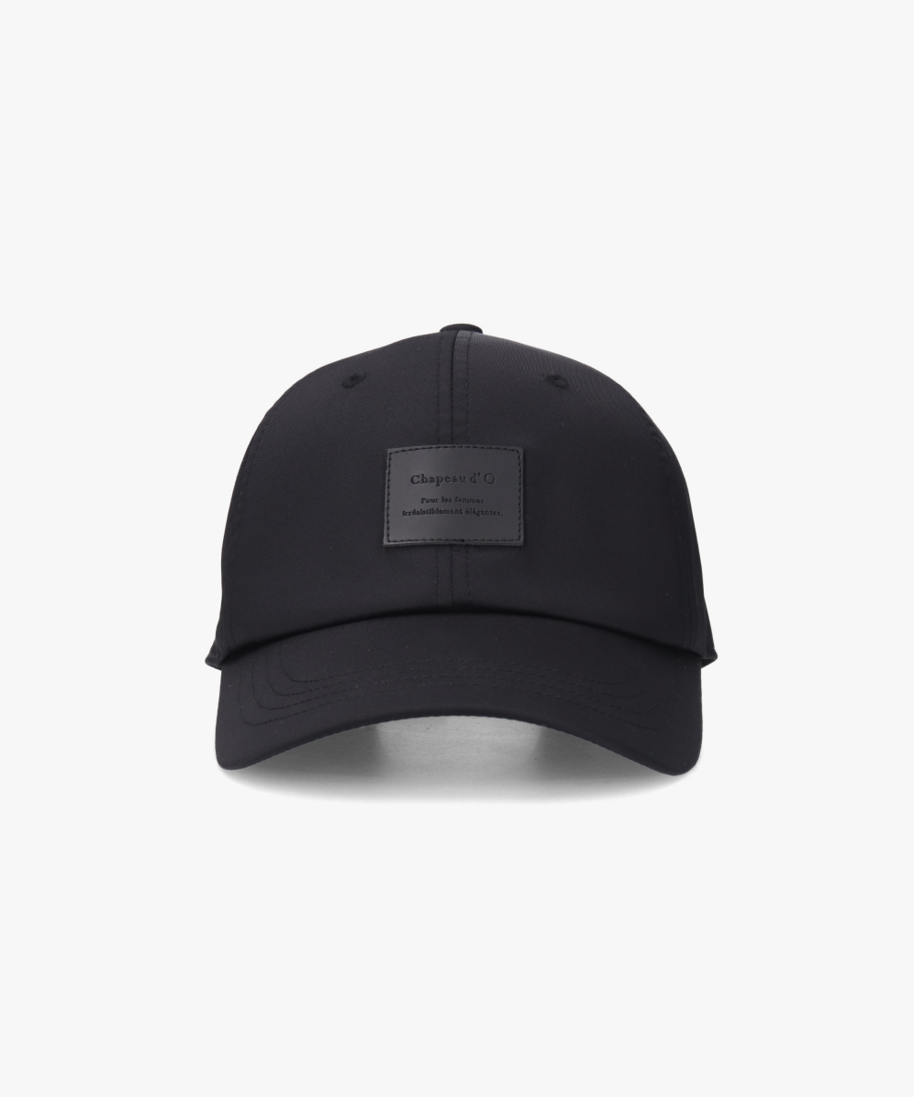 Chapeau d' O Double Satin 6P Cap | 56cm～58cm(97) BLACK (01