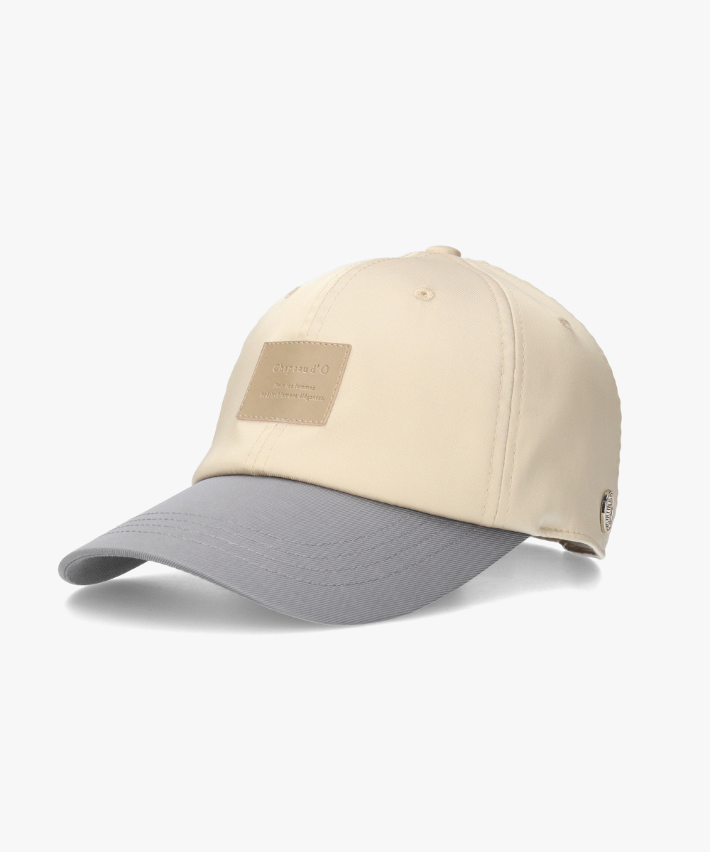 Chapeaud'O 帽子 Chapeau d' O Canvas Arch Logo Cap | 56cm～58cm(97) WHITE (06